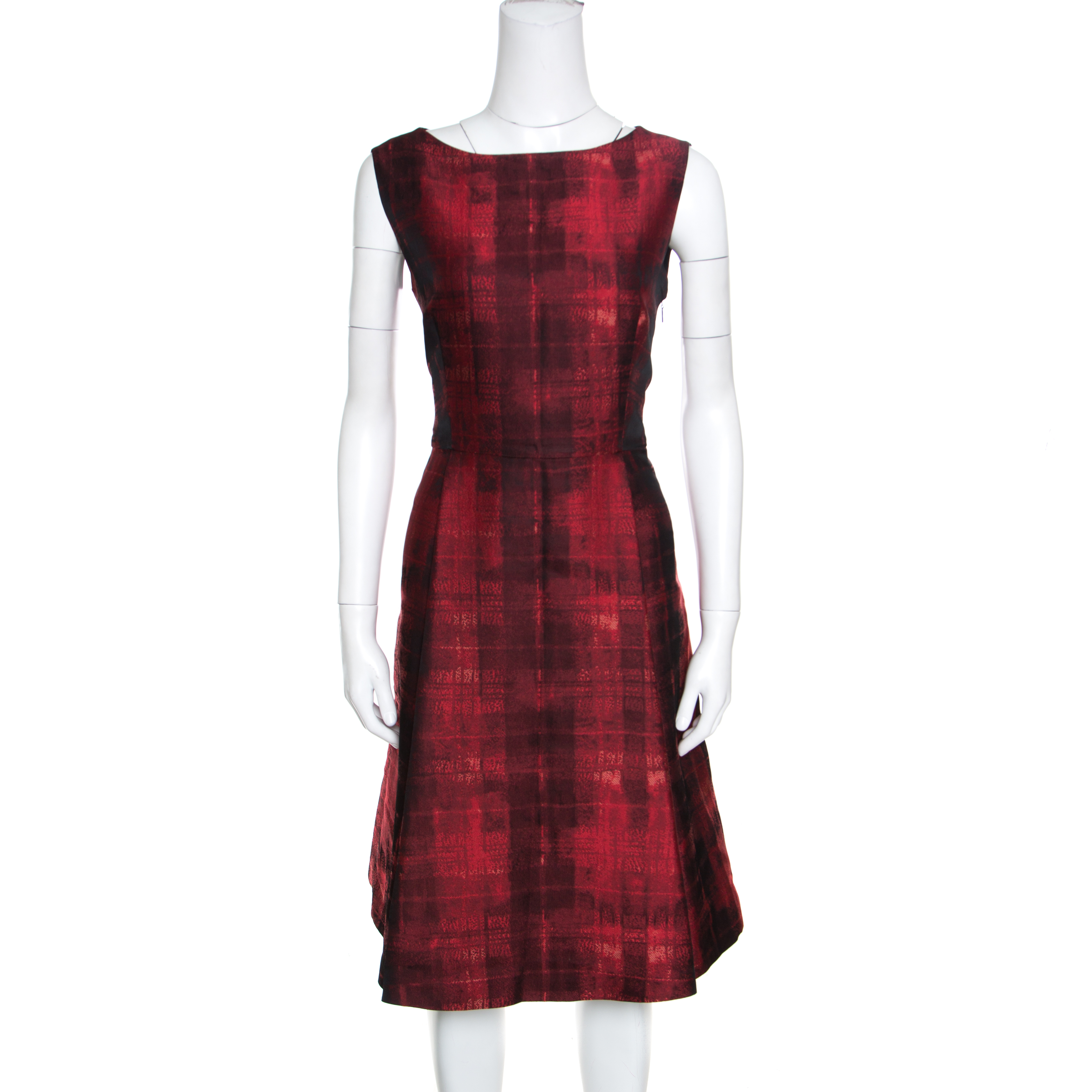 carolina herrera dress red