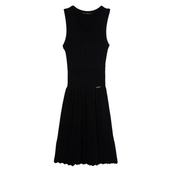 Pre Owned CH Carolina Herrera Stretch Knit Dress M