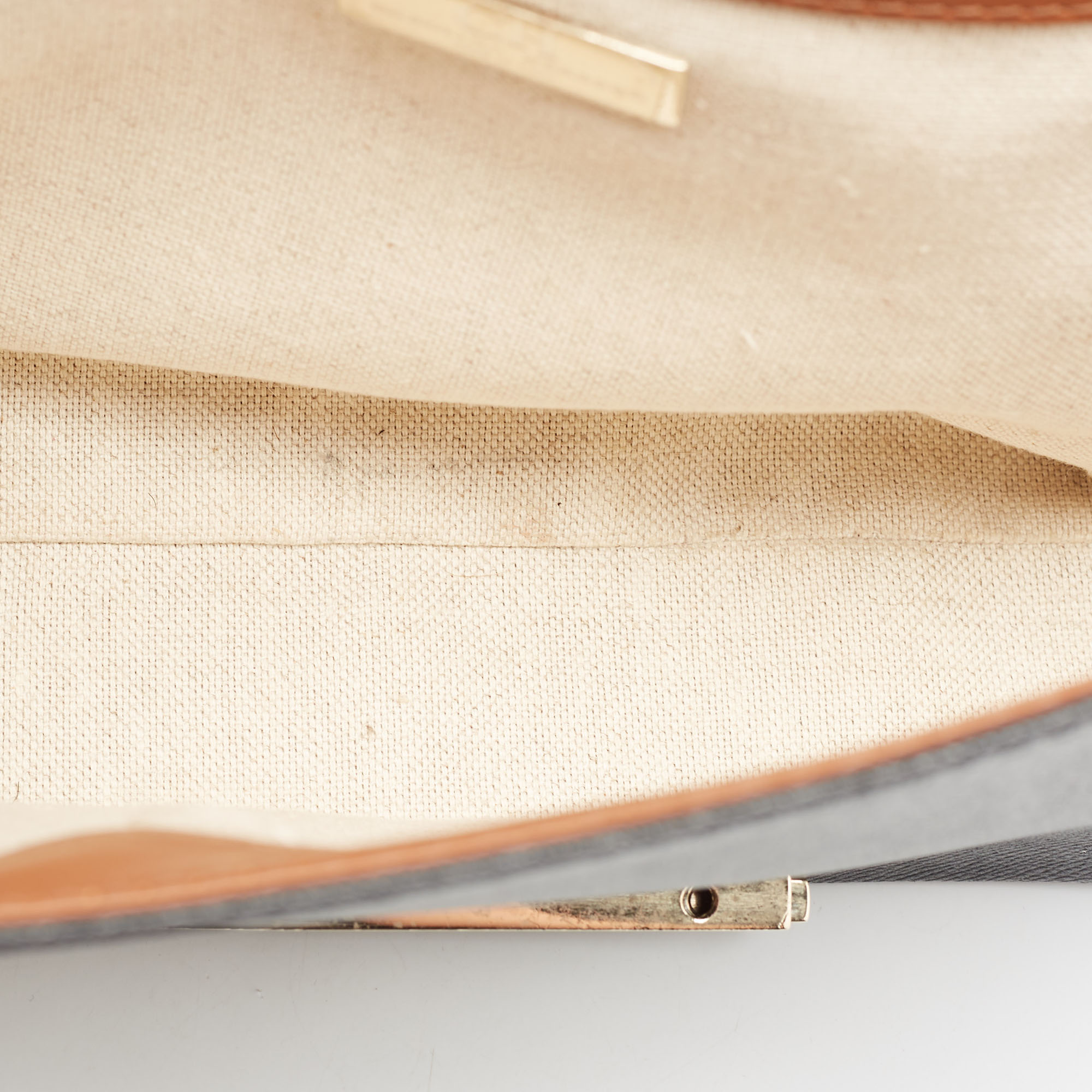 CH Carolina Herrera Tricolor Leather Casati Shoulder Bag 