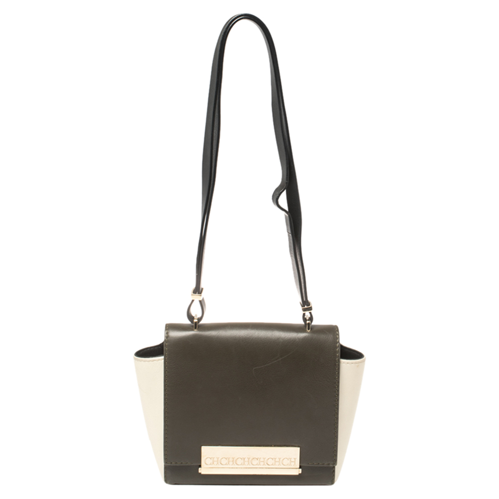 carolina herrera logo bag