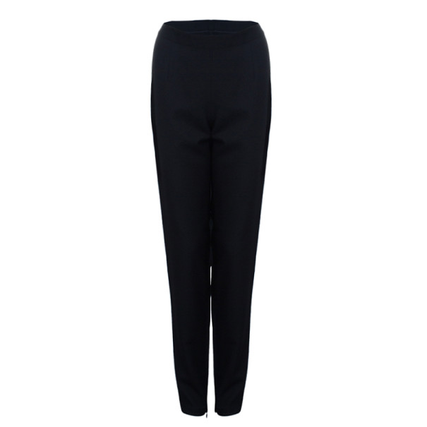 Chalayan Black Wool Slim Pants S