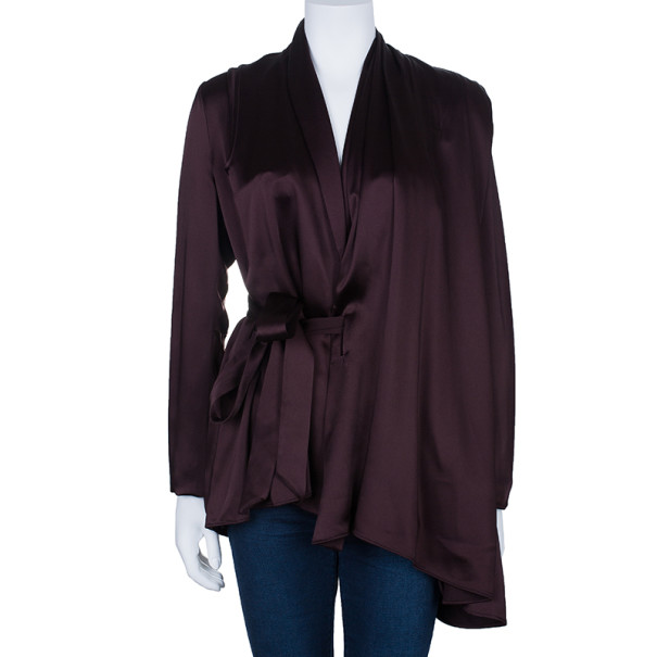 

Chalayan Amaranth Robe Top, Purple