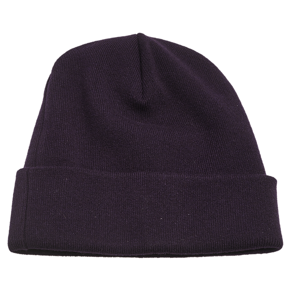 

Chanel Purple Metallic CC Printed Cashmere Beanie