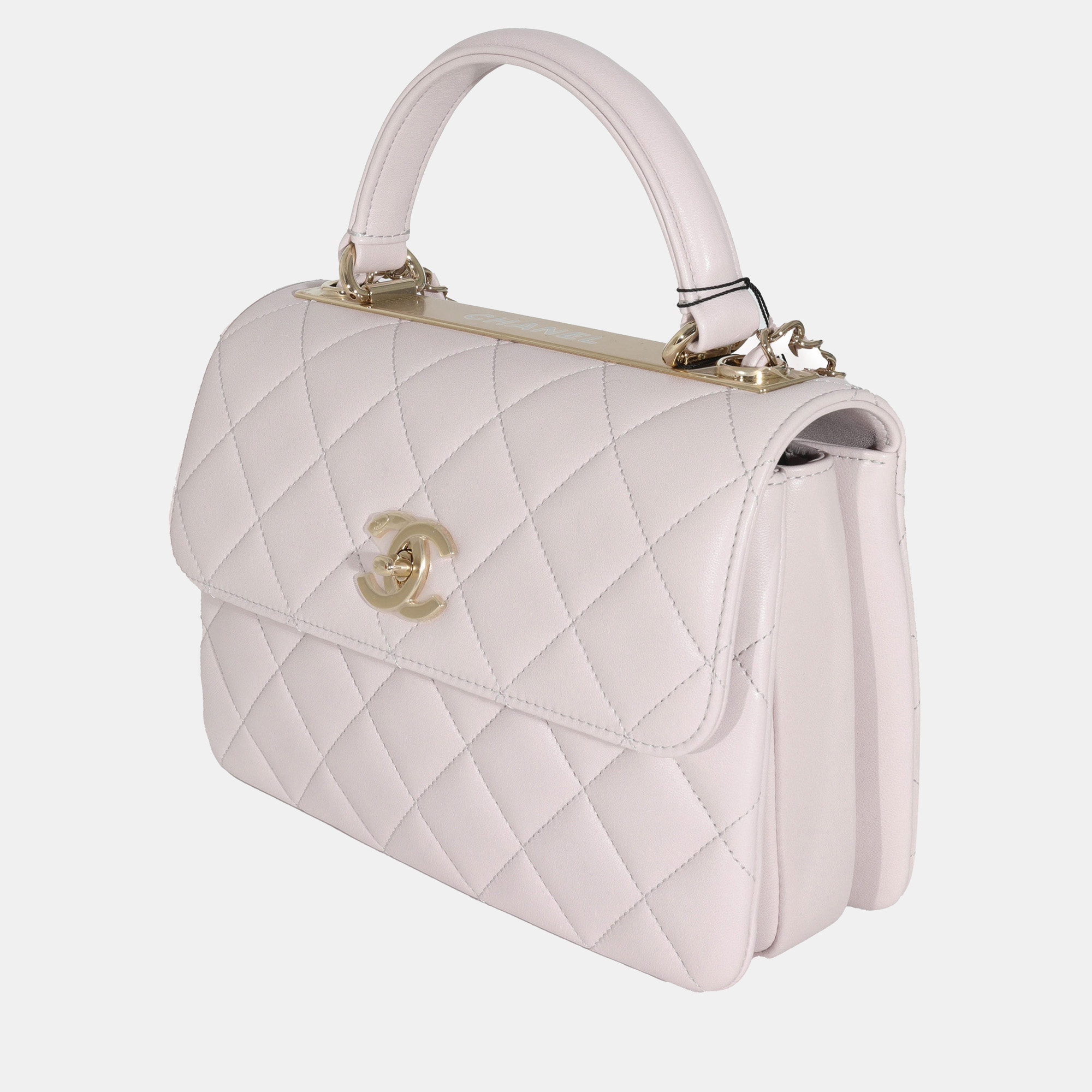 

Chanel Pink Leather  Trendy CC Flap Shoulder Bag