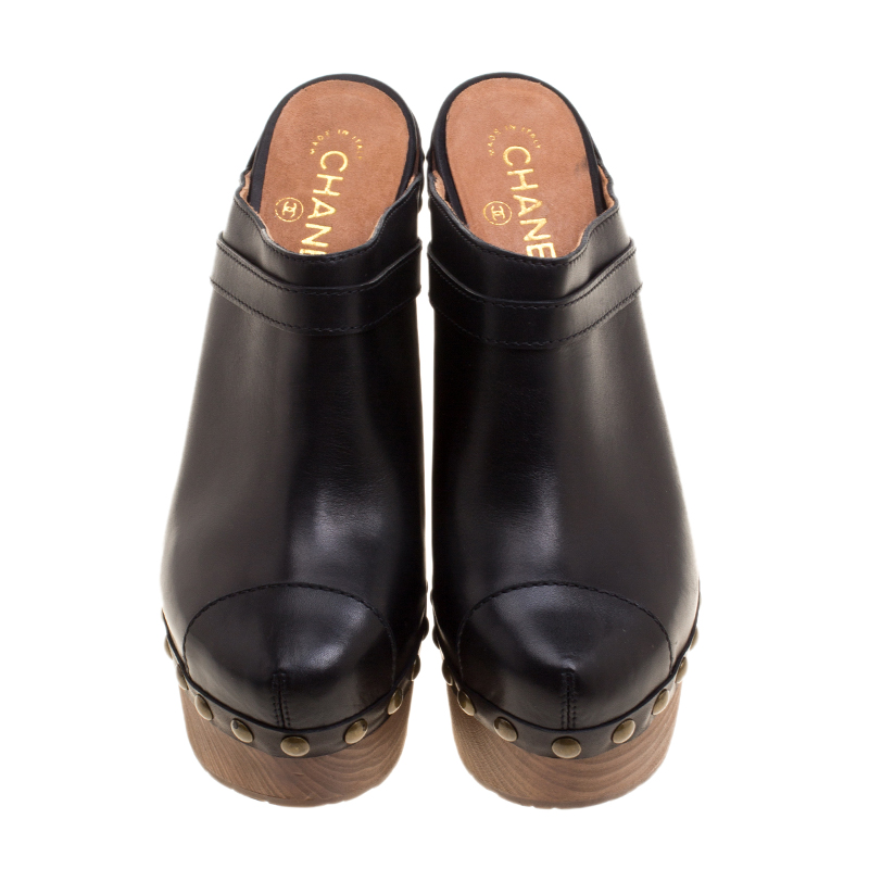 Chanel Shoe Platform Clog 40.5 / 10.5 new – Mightychic