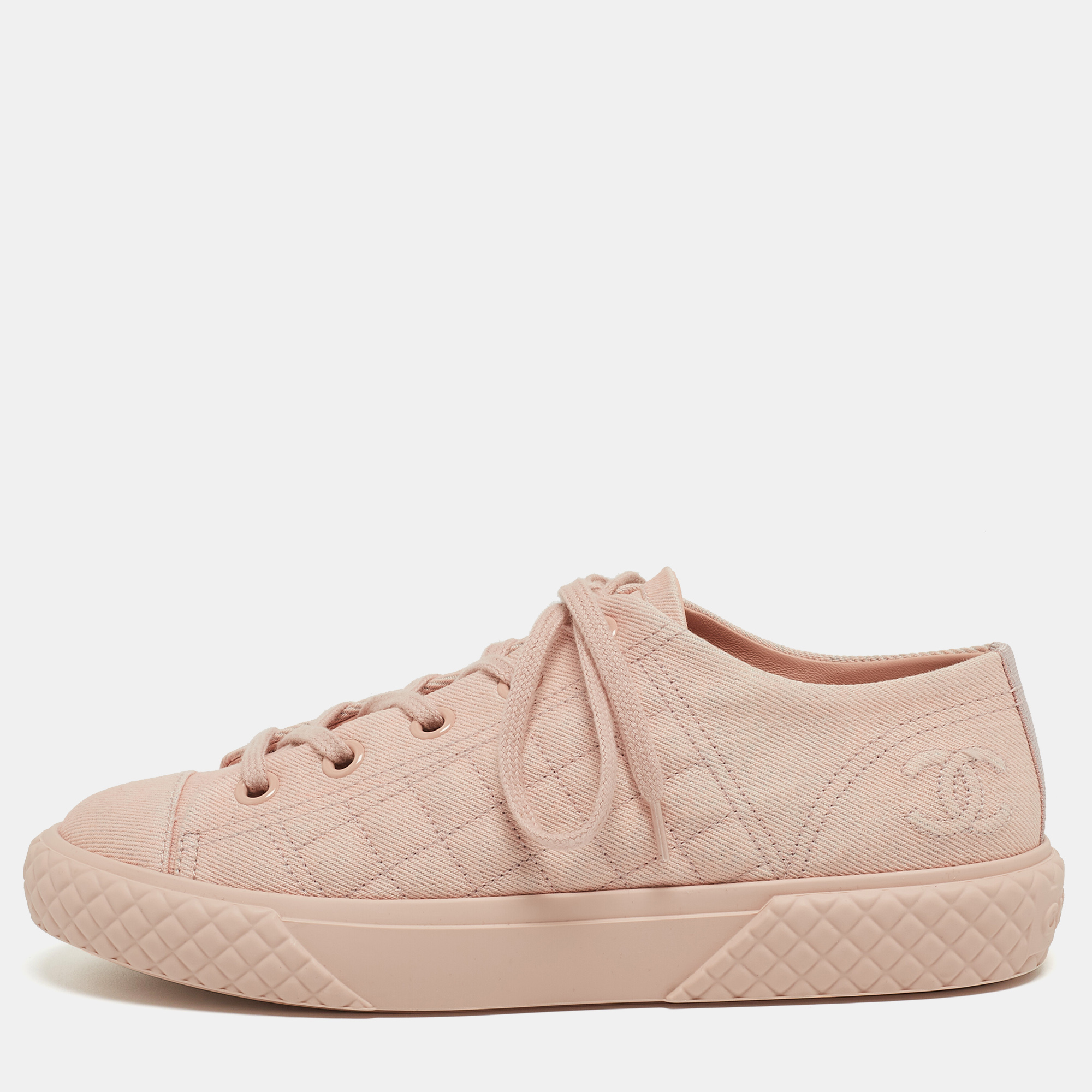 ミ*う様 CHANEL キルティング スニーカー 38 luxury-women-chanel-new-shoes-