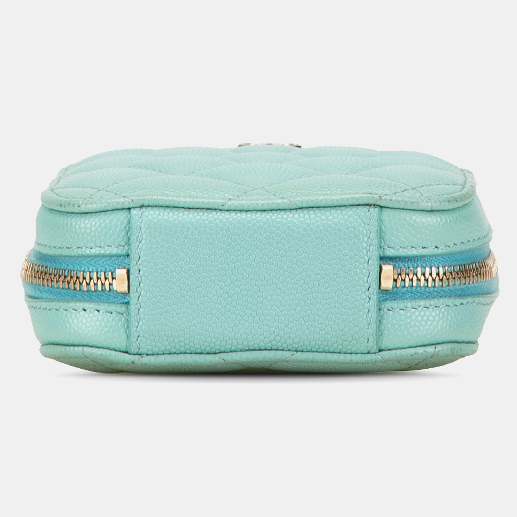 CC Quilted Caviar Zip Phone Case 