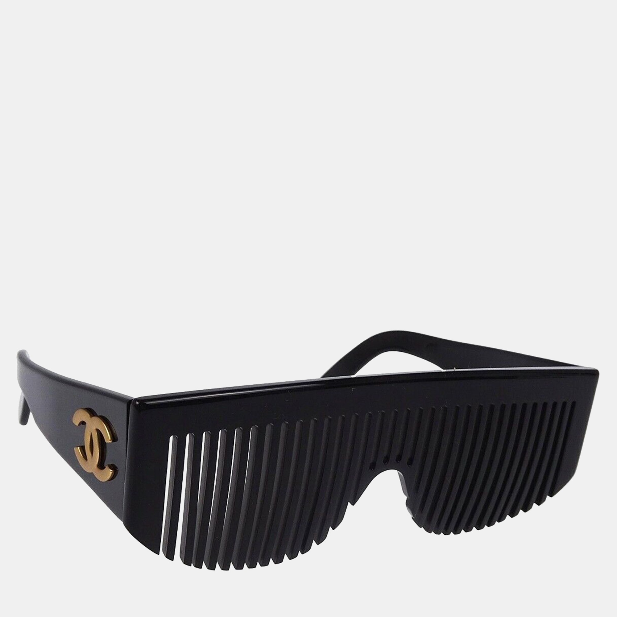 

Chanel Hair Combs Sunglasses Black Eyewear