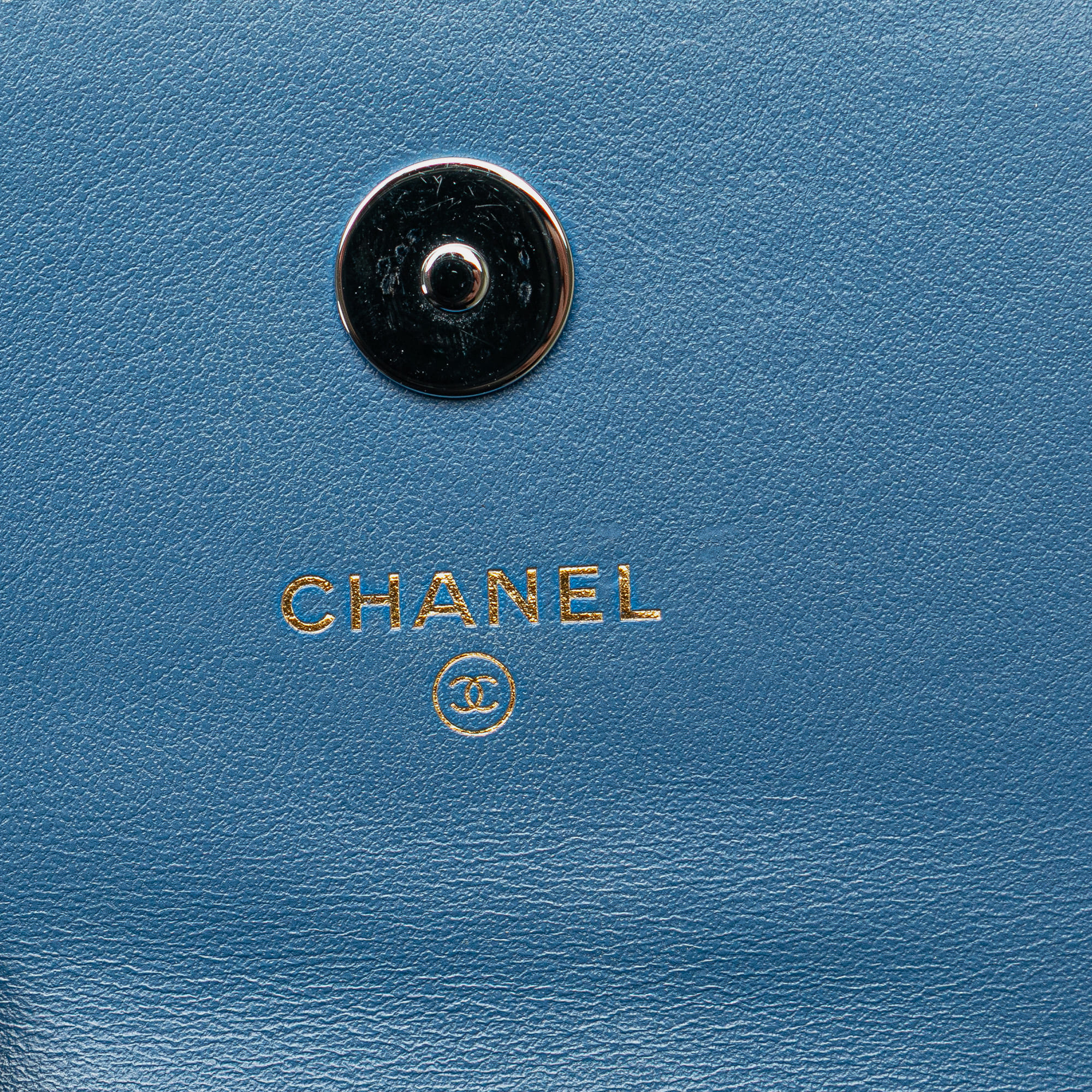 Chanel Denim 19 Phone Holder with Chain 