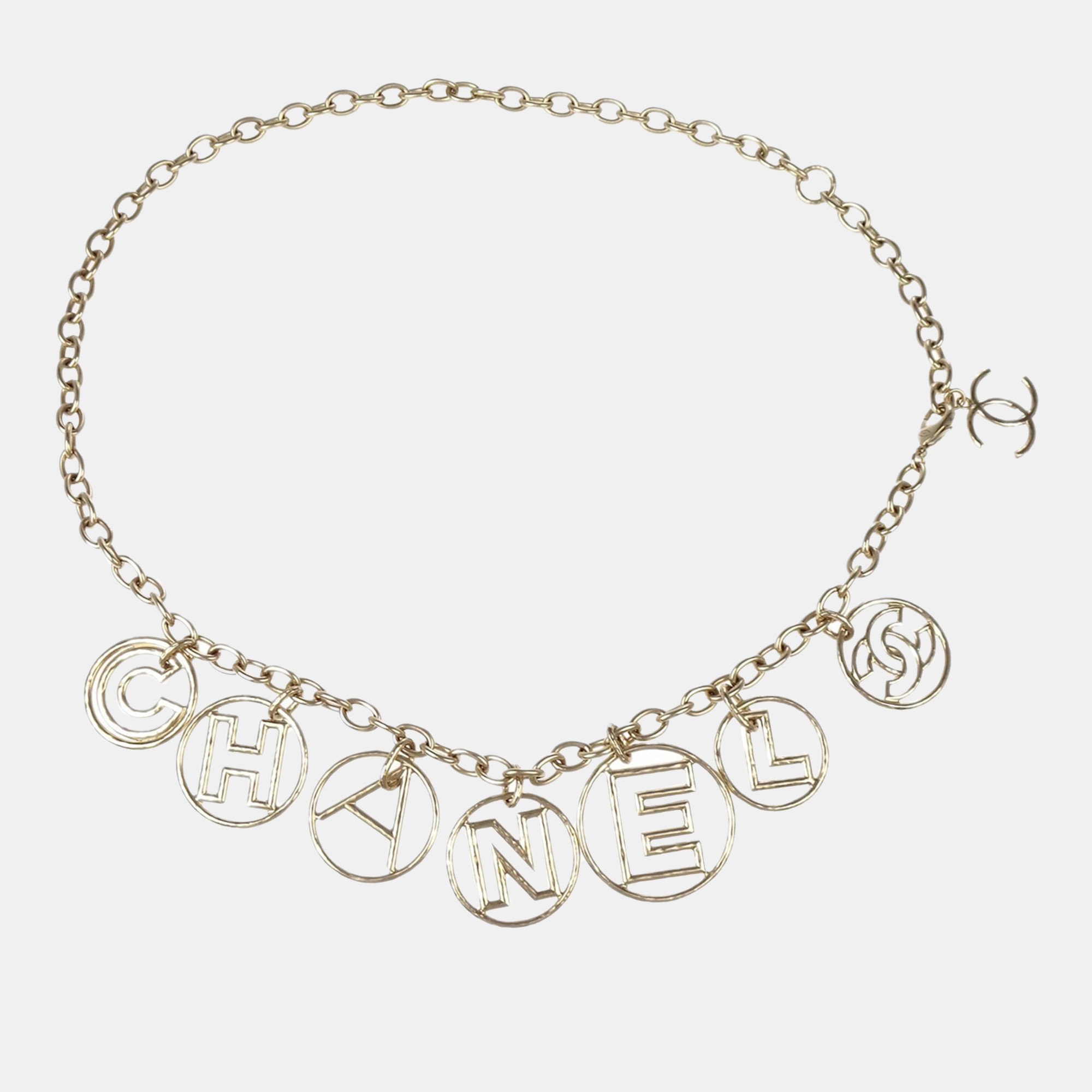 

Chanel Chain Belt Gold