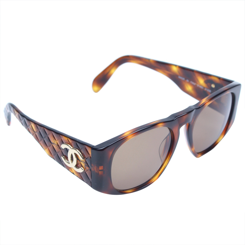 Chanel Tortoise Shell Square Sunglasses Chanel | TLC