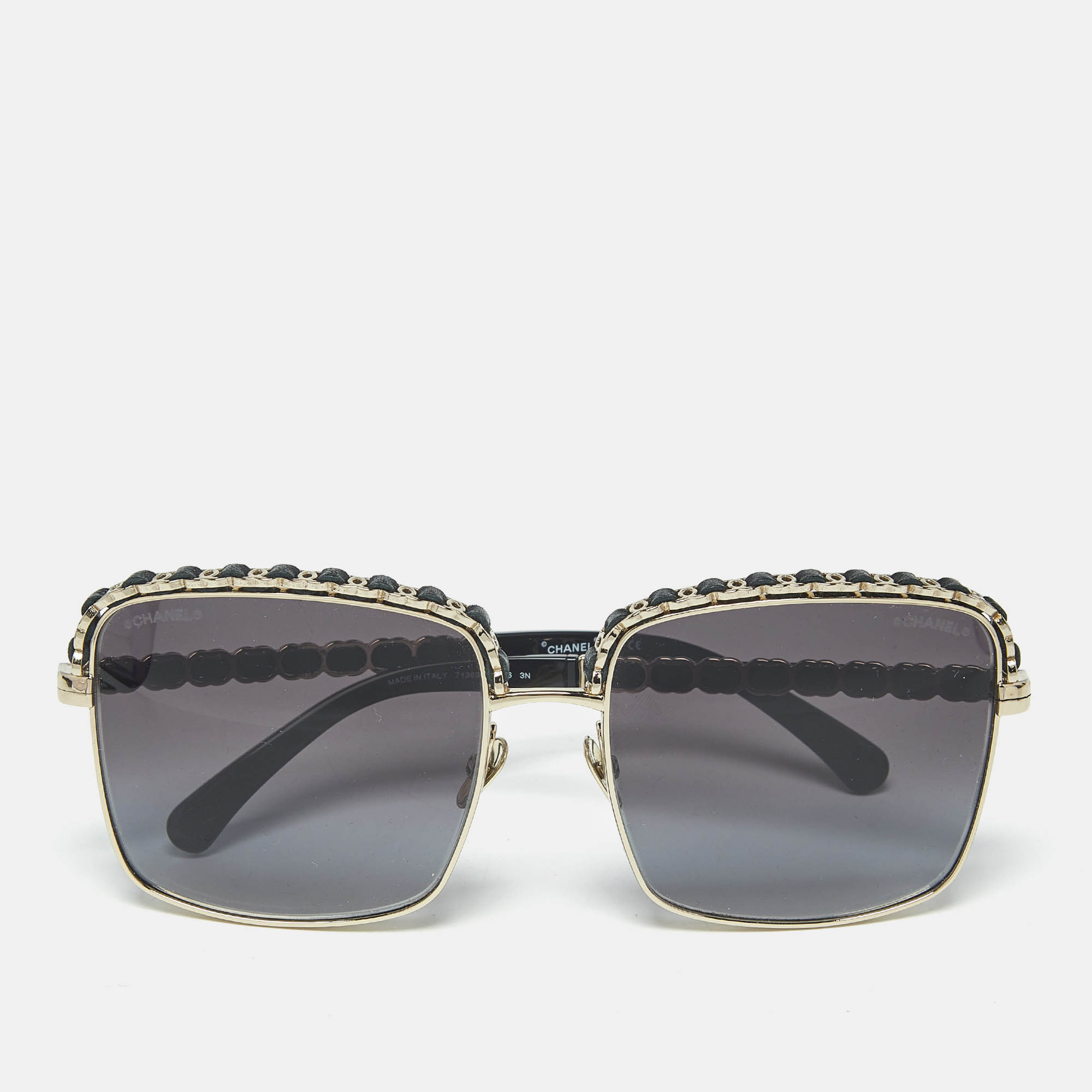 

Chanel Black Gradient 71369 CC Chain Square Sunglasses