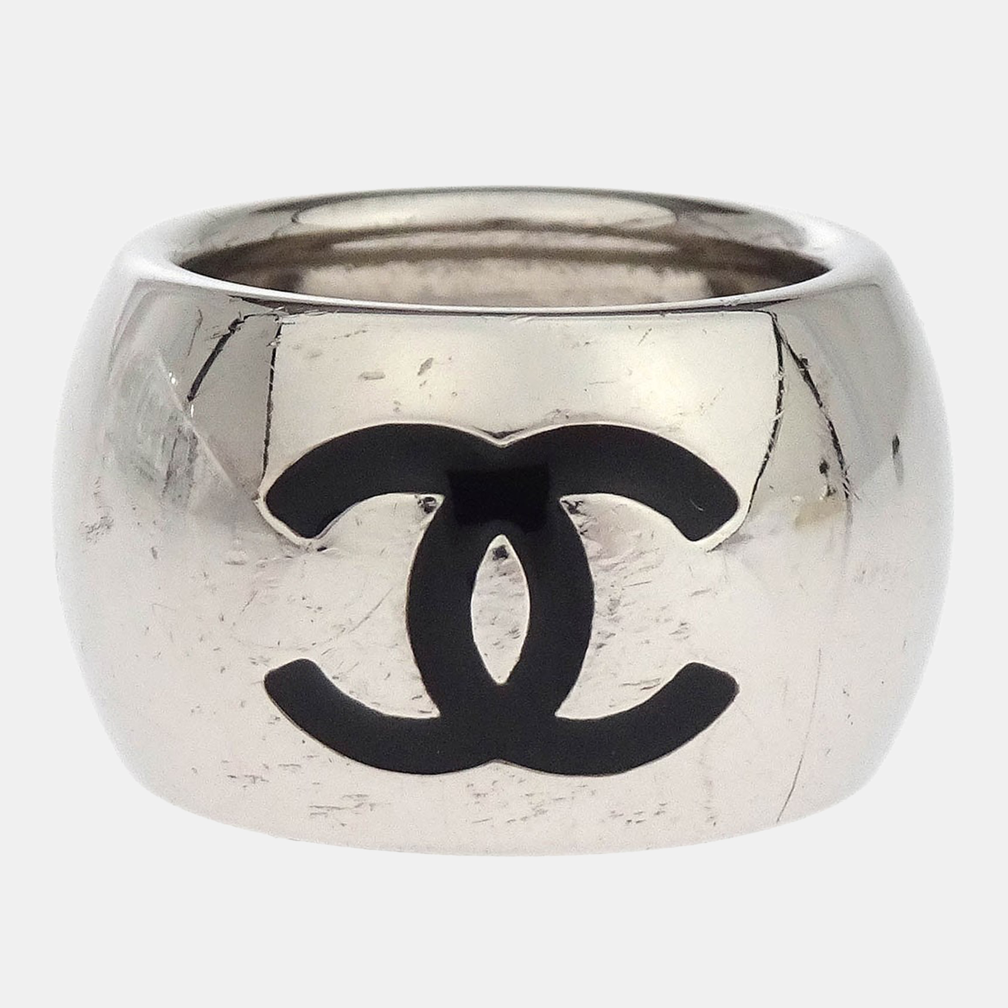 

Chanel Ring Silver #52