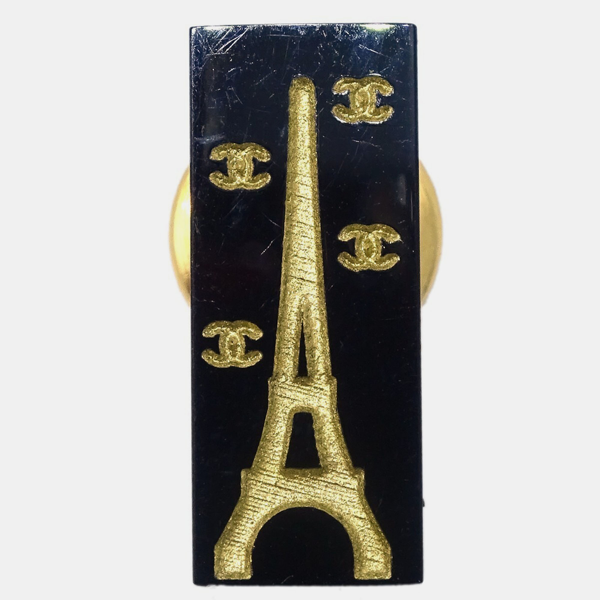 

Chanel Brooch Pin Black