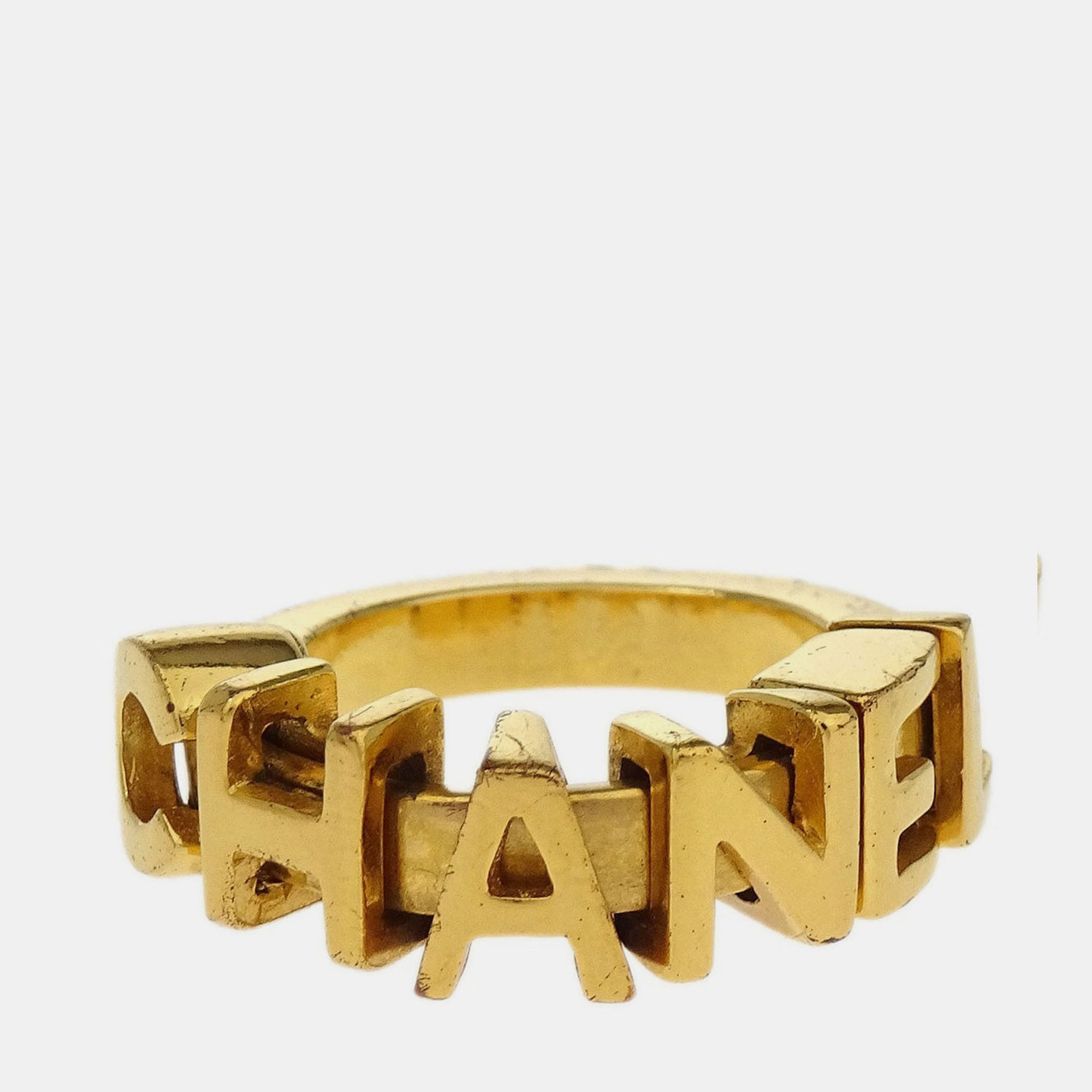 

Chanel Ring Gold #54