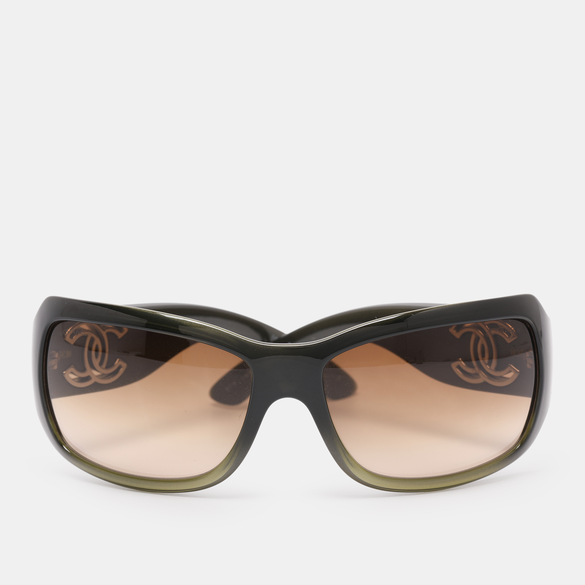 

Chanel Brown Gradient 805/13 CC Rectangle Sunglasses