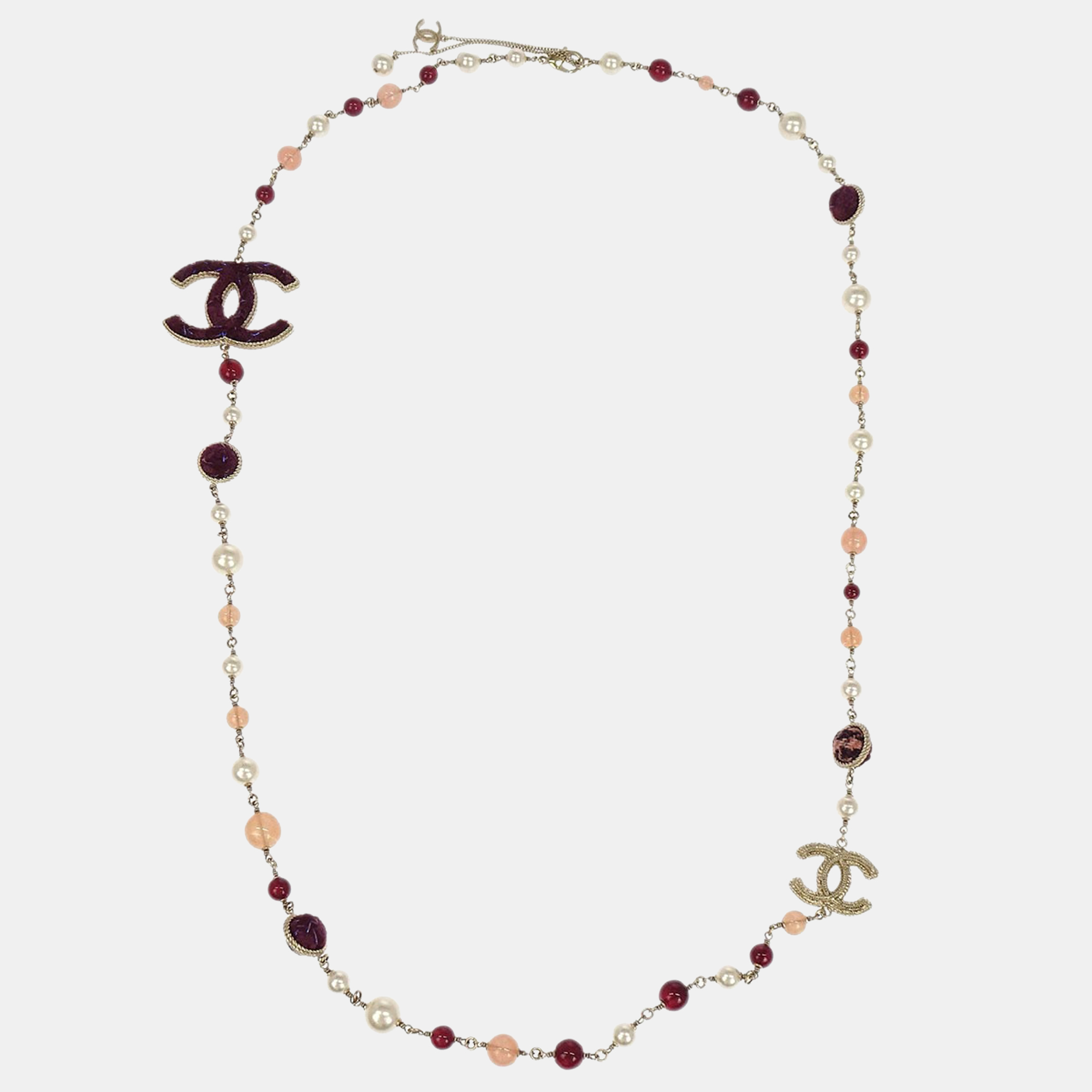 

Chanel Chain Necklace Gold Plated