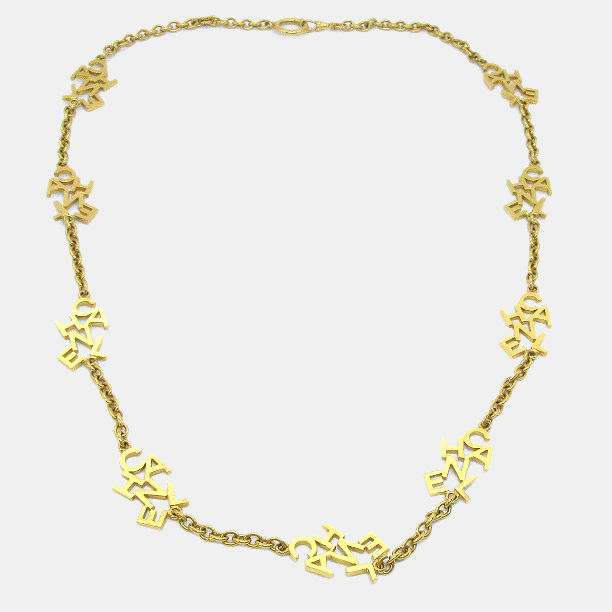 

Chanel Gold Chain Necklace