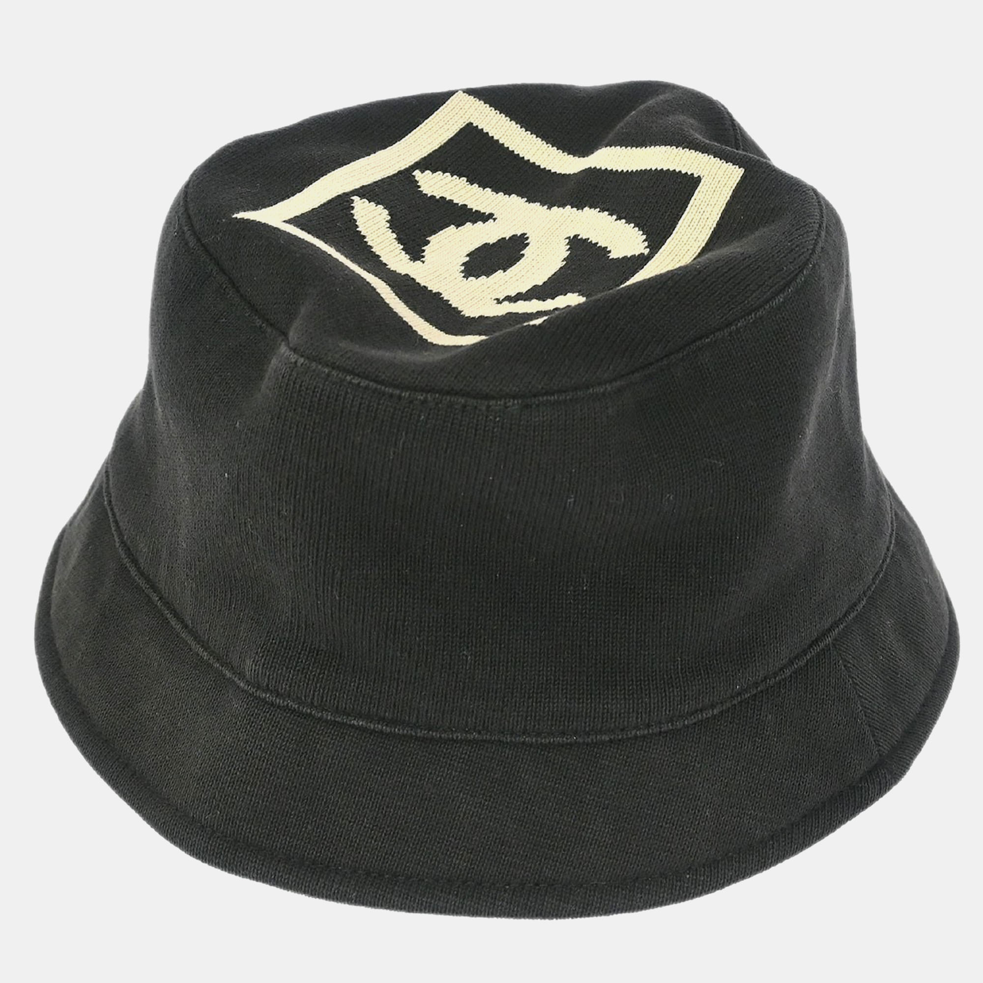 Pre-owned Chanel Sport Line Hat Black Small