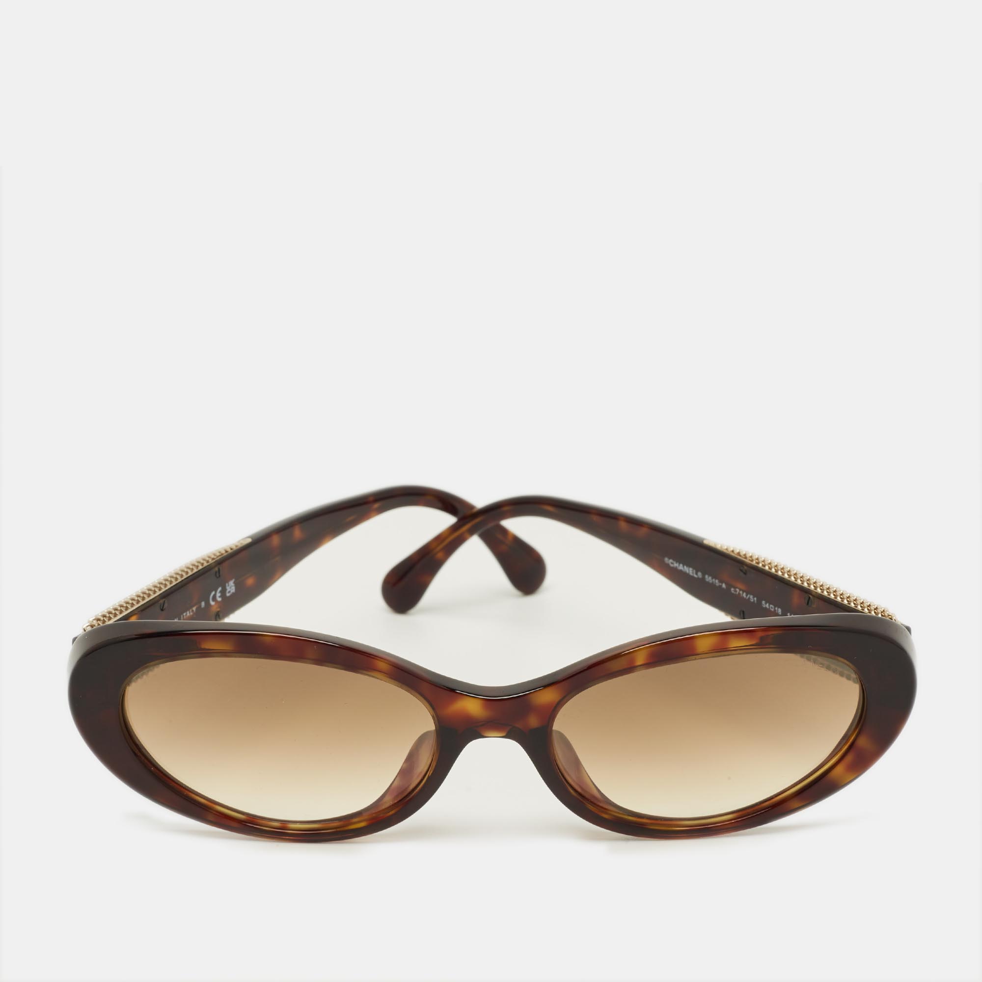 

Chanel Tortoise Brown Gradient 5515 A Oval Sunglasses