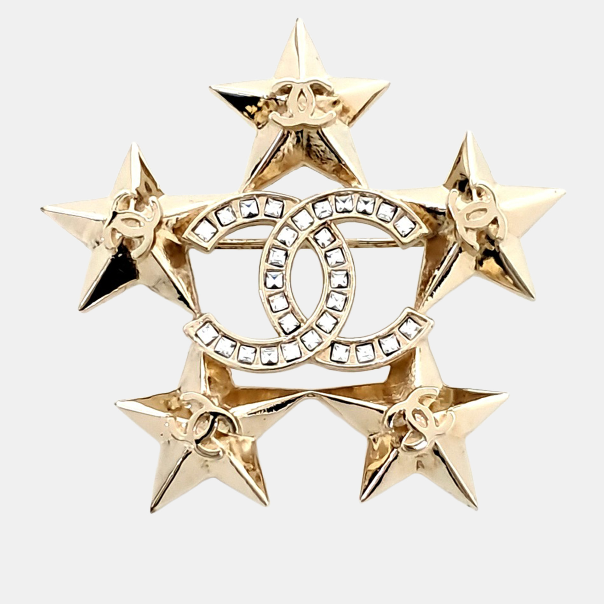 

Chanel Gold Brooch