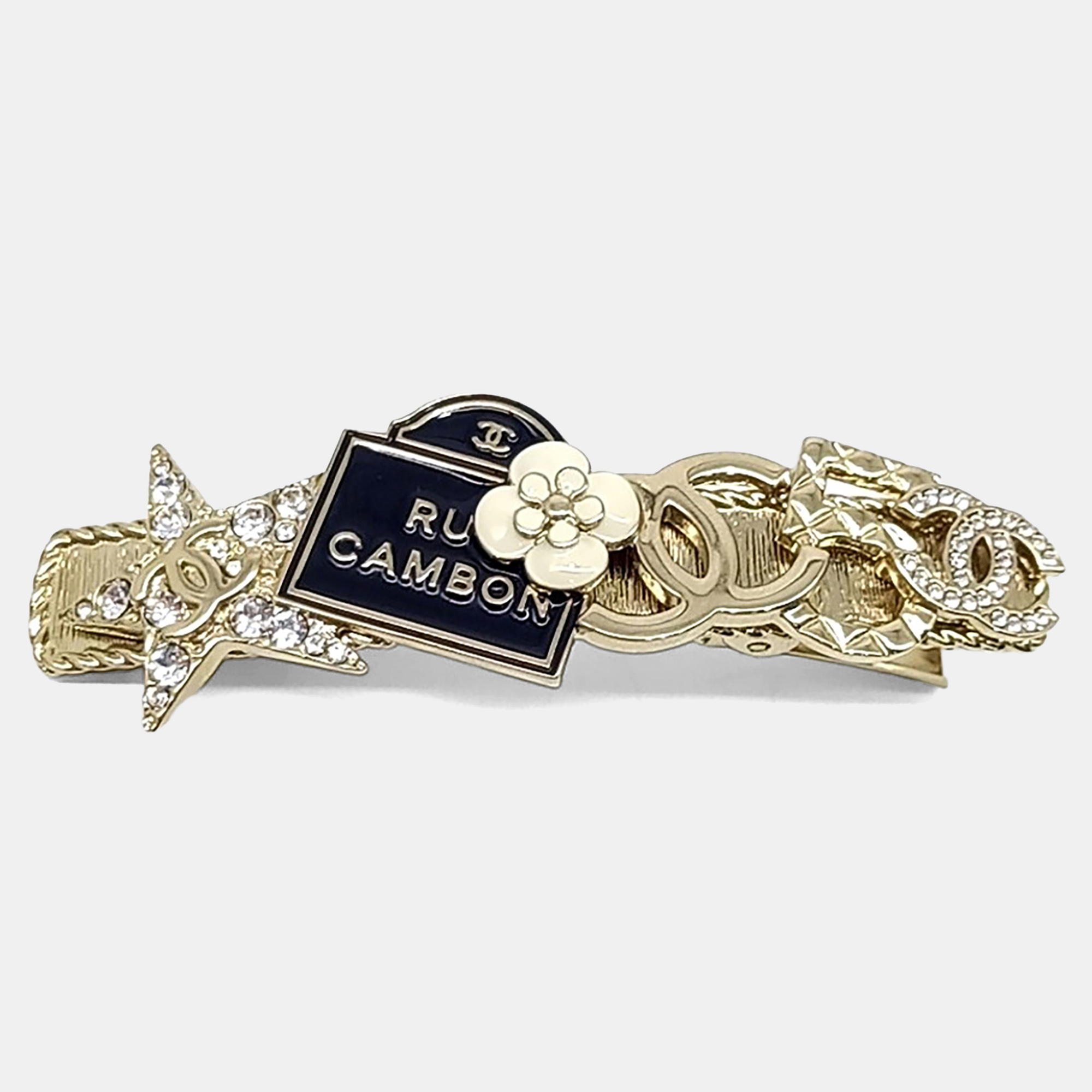 

Chanel Gold Tone Hairpin