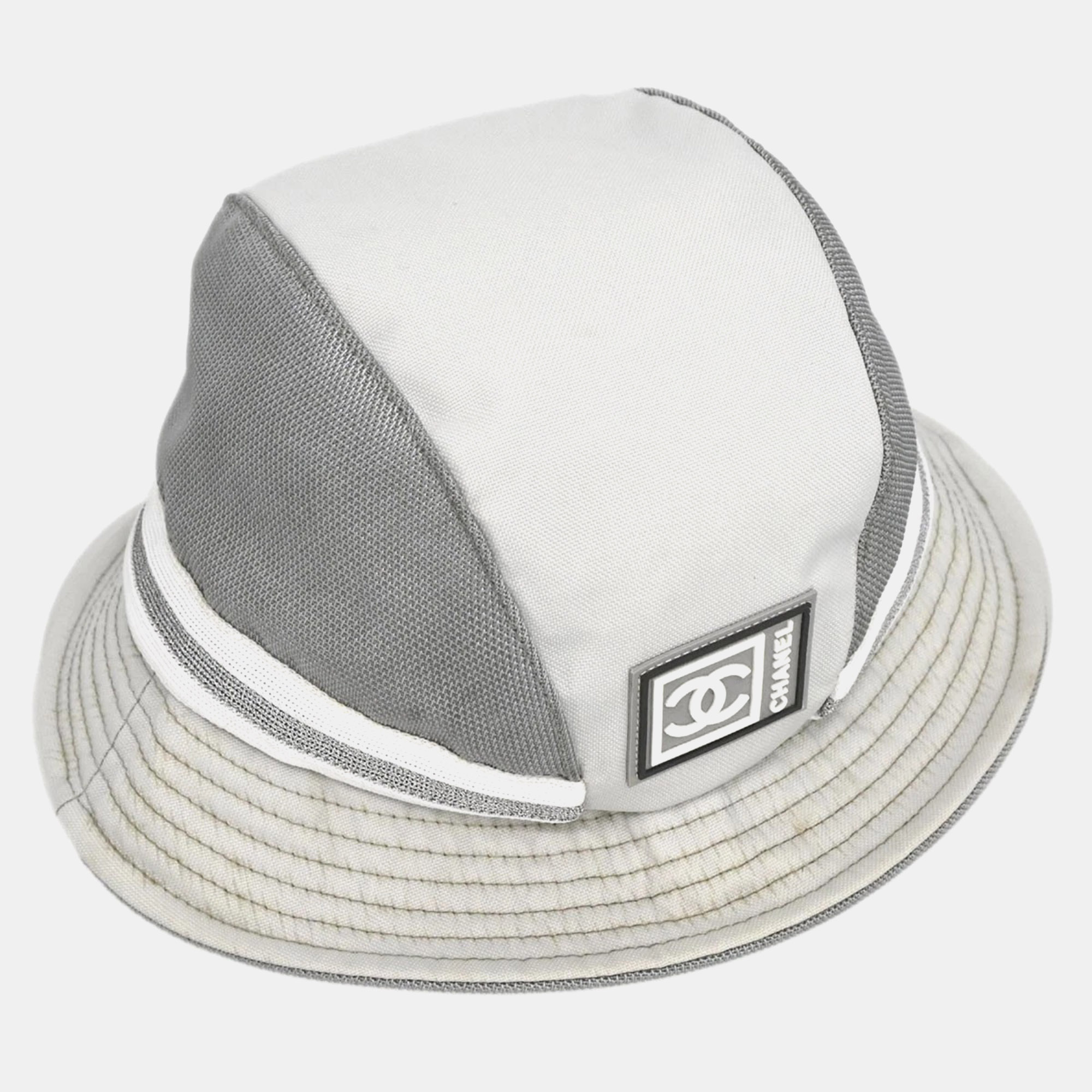 

Chanel Sport Line Small Grey Hat Size M