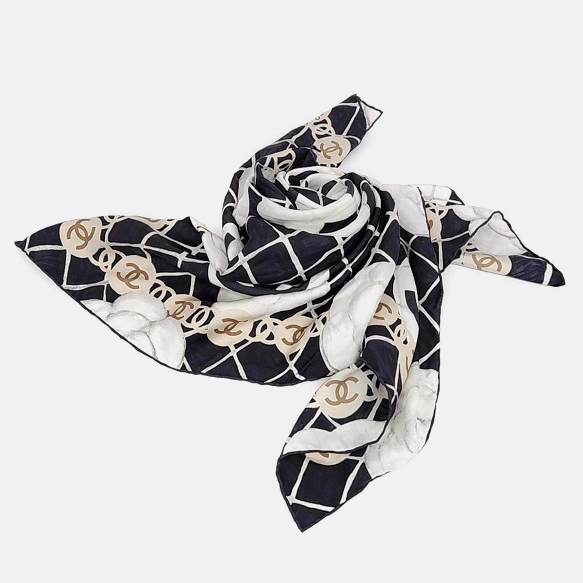 

Chanel Multicolor Silk Scarf