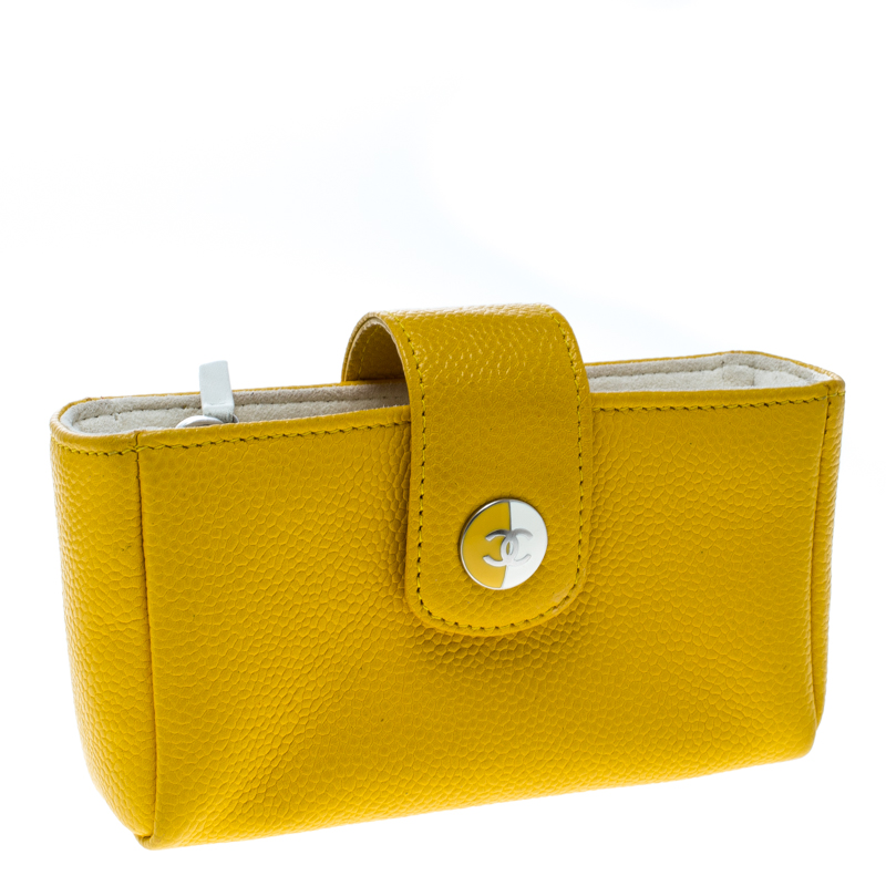 

Chanel Yellow Leather IPhone 5 Case