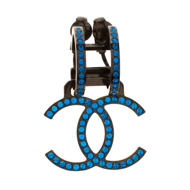 chanel single earring