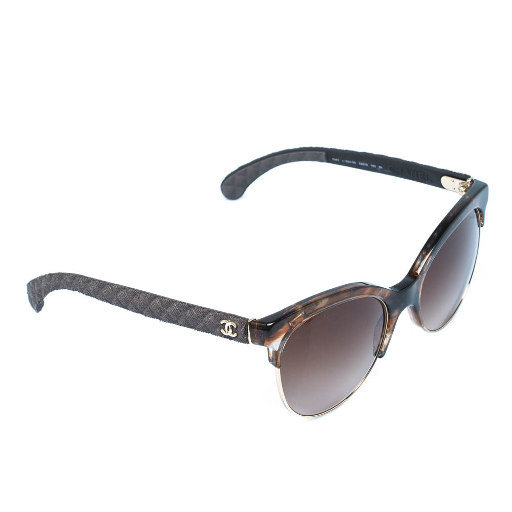 Chanel Brown/Brown Gradient 5342 Cat Eye Sunglasses