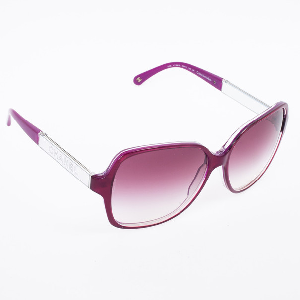Chanel Pink 5168 Oversized Square Miroir Collection Woman Sunglasses