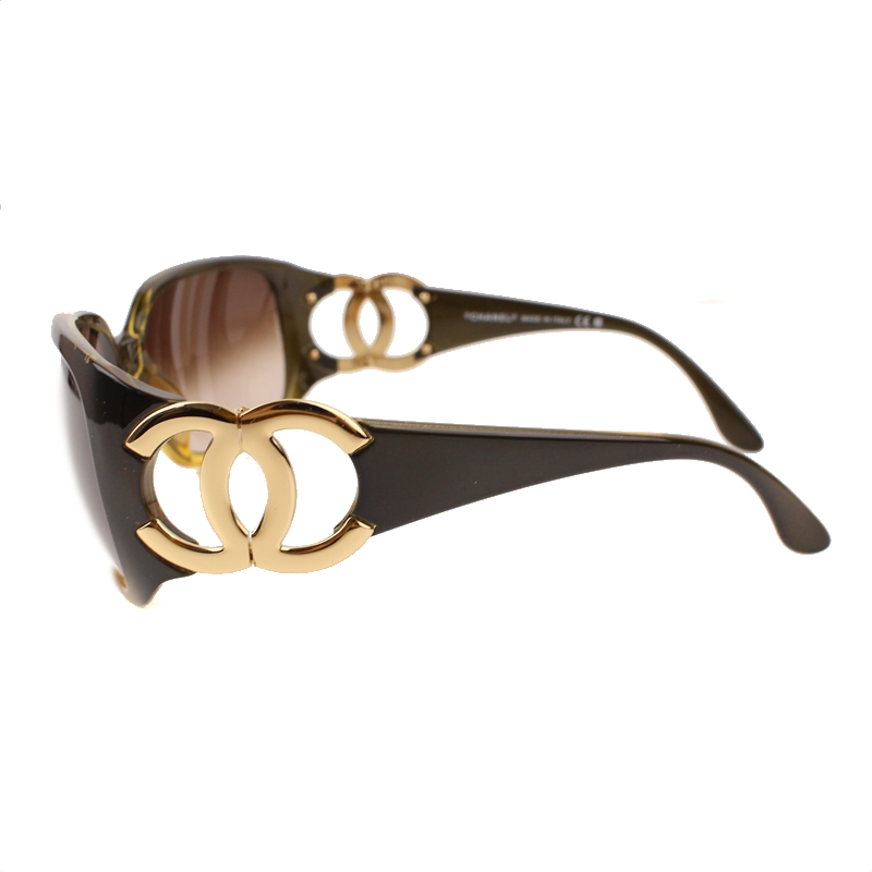 

Chanel Brown 6014 CC Logo Sunglasses