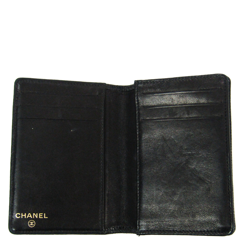 

Chanel Black Caviar Leather Business Card Case