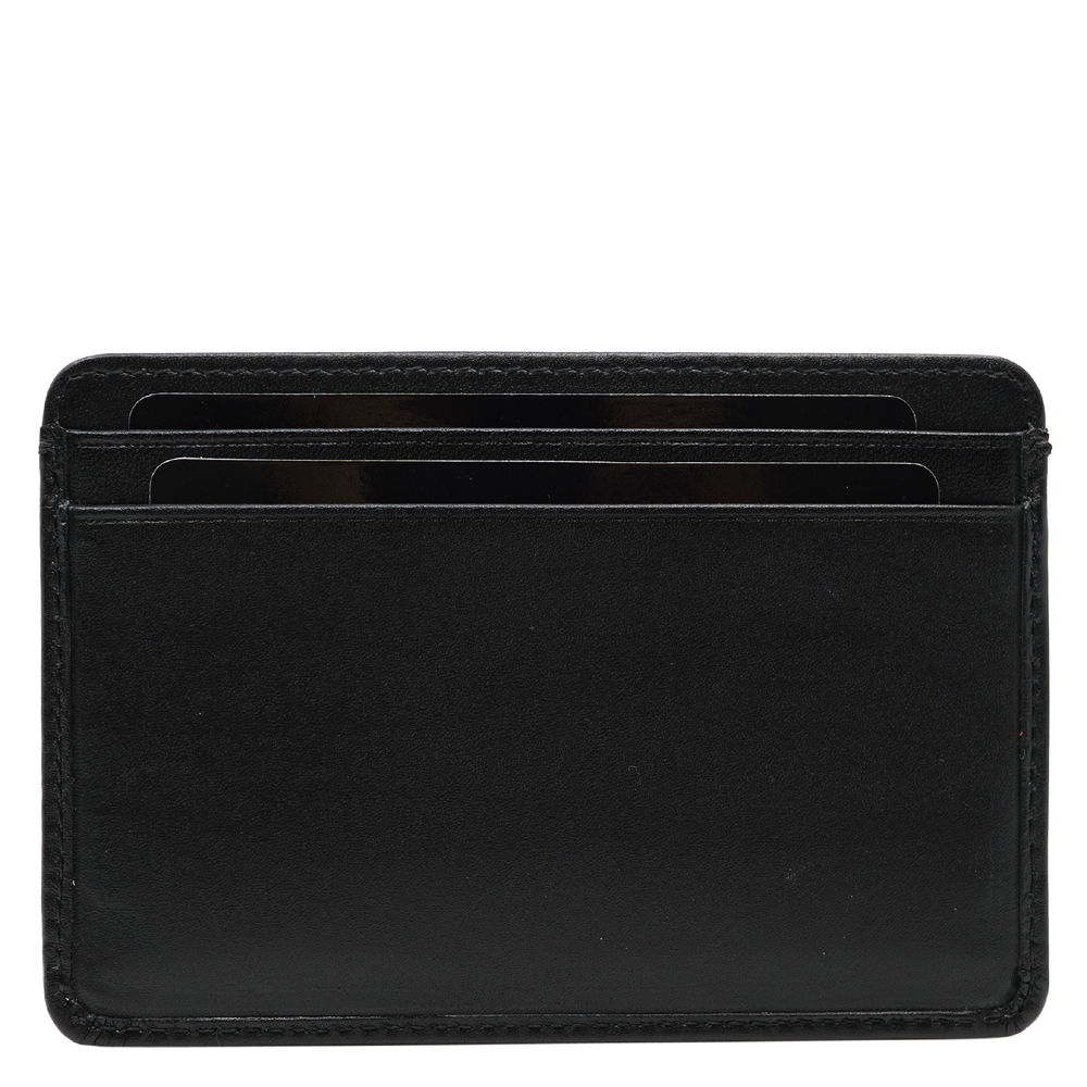 

Chanel Black Leather Cambon Card Case