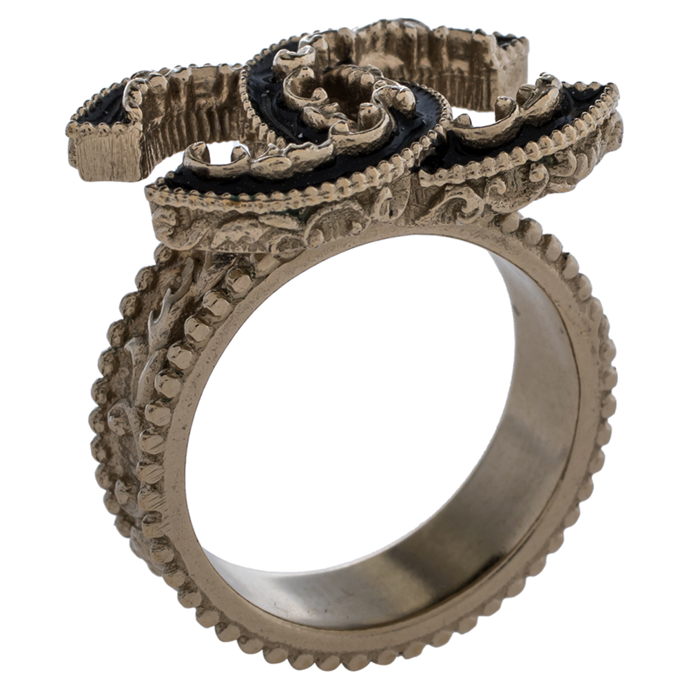 Shop CHANEL Ring (ABA585-B10754-NN586) by PlatinumFashionLtd