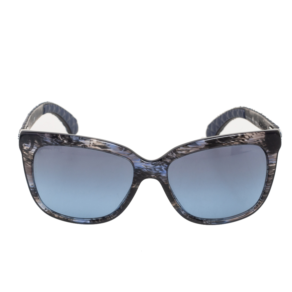 

Chanel Denim & Striped/ Blue Gradient 5343 Square Sunglasses