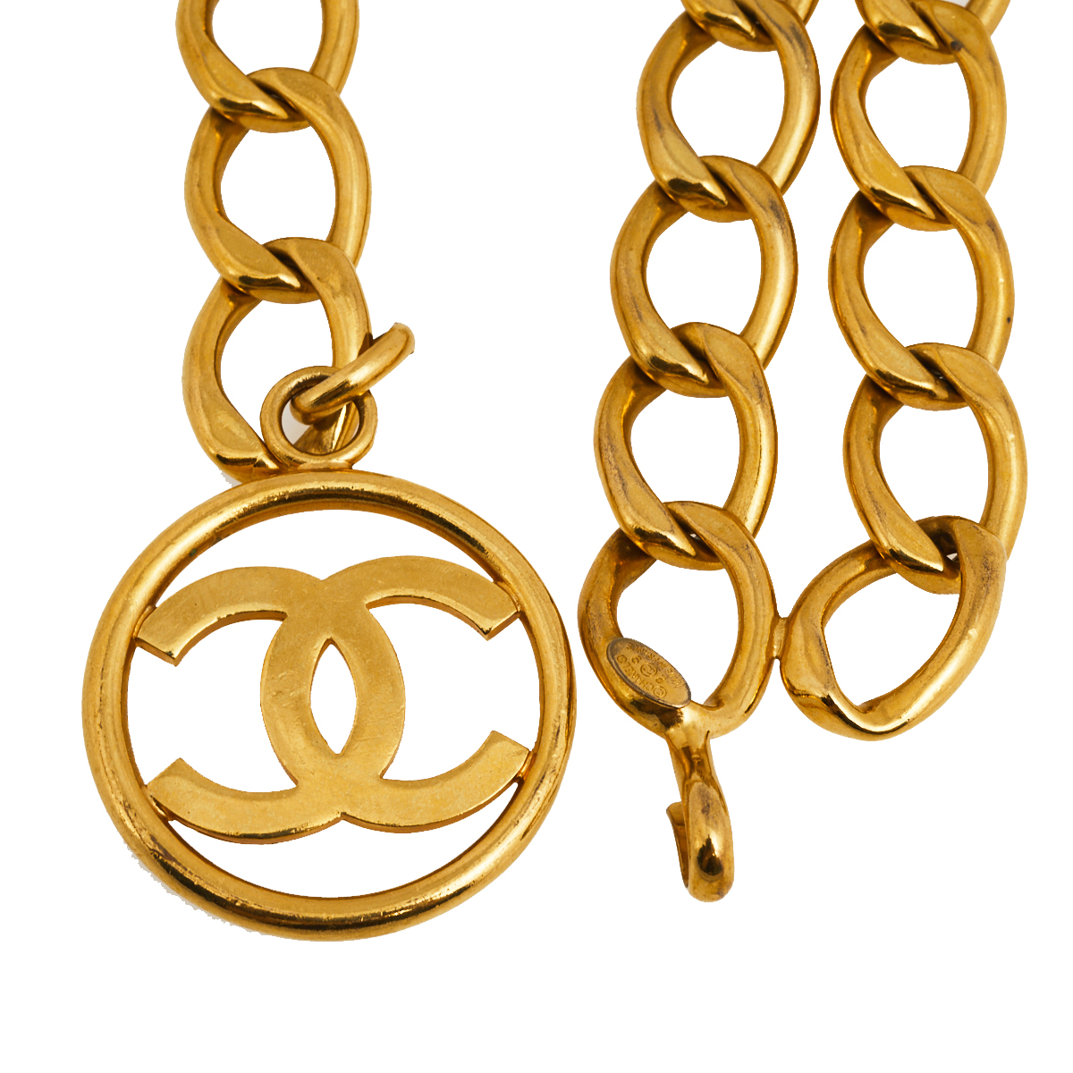 

Chanel Vintage Gold Tone CC Chain Belt