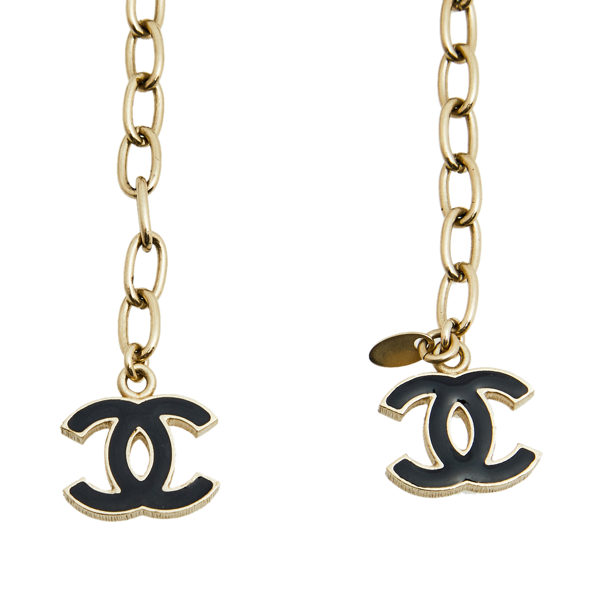 

Chanel CC Faux Pearl, Bead and Enamel Gold Tone Metal Multi Strand Bracelet, Multicolor