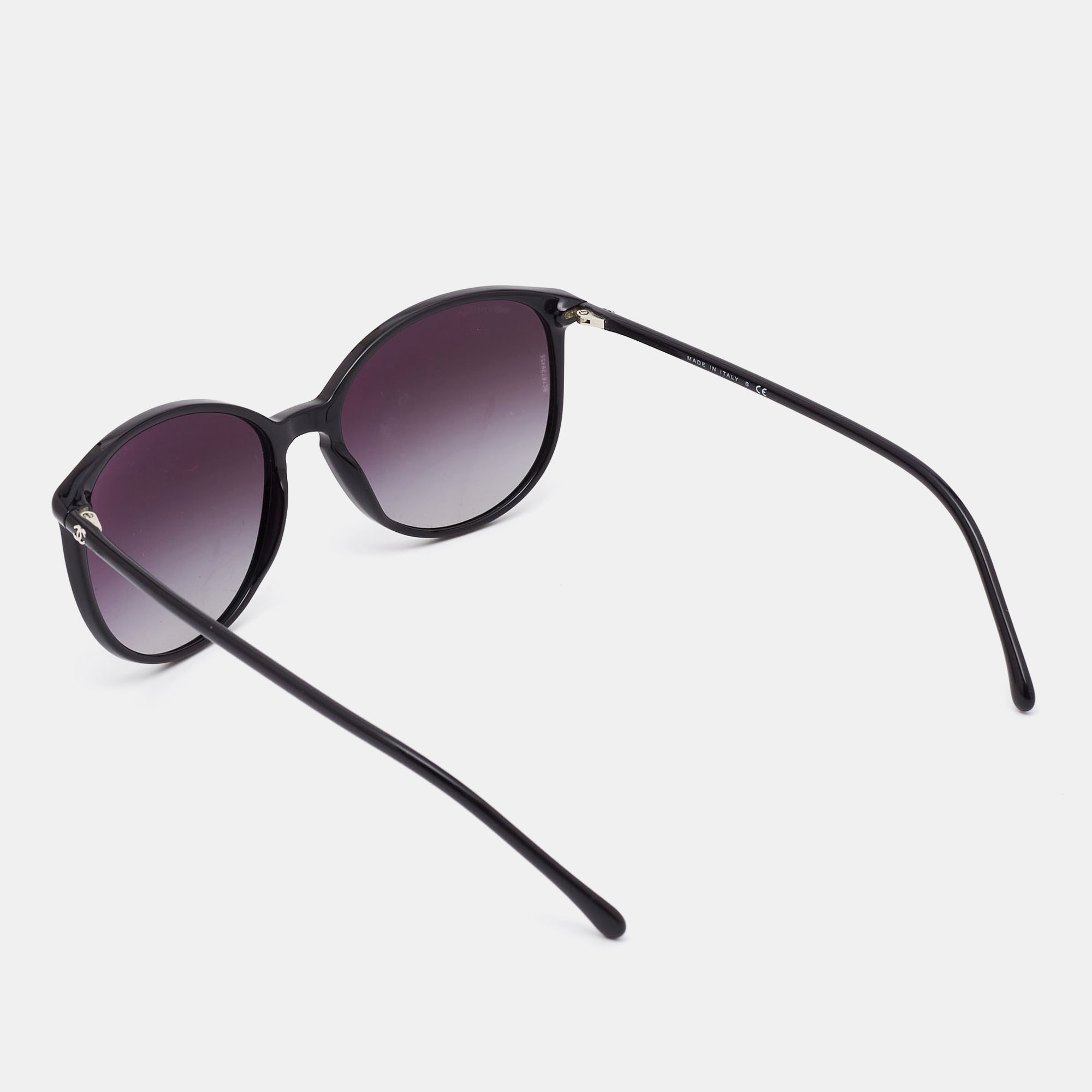 

Chanel Black Acetate Butterfly Sunglasses