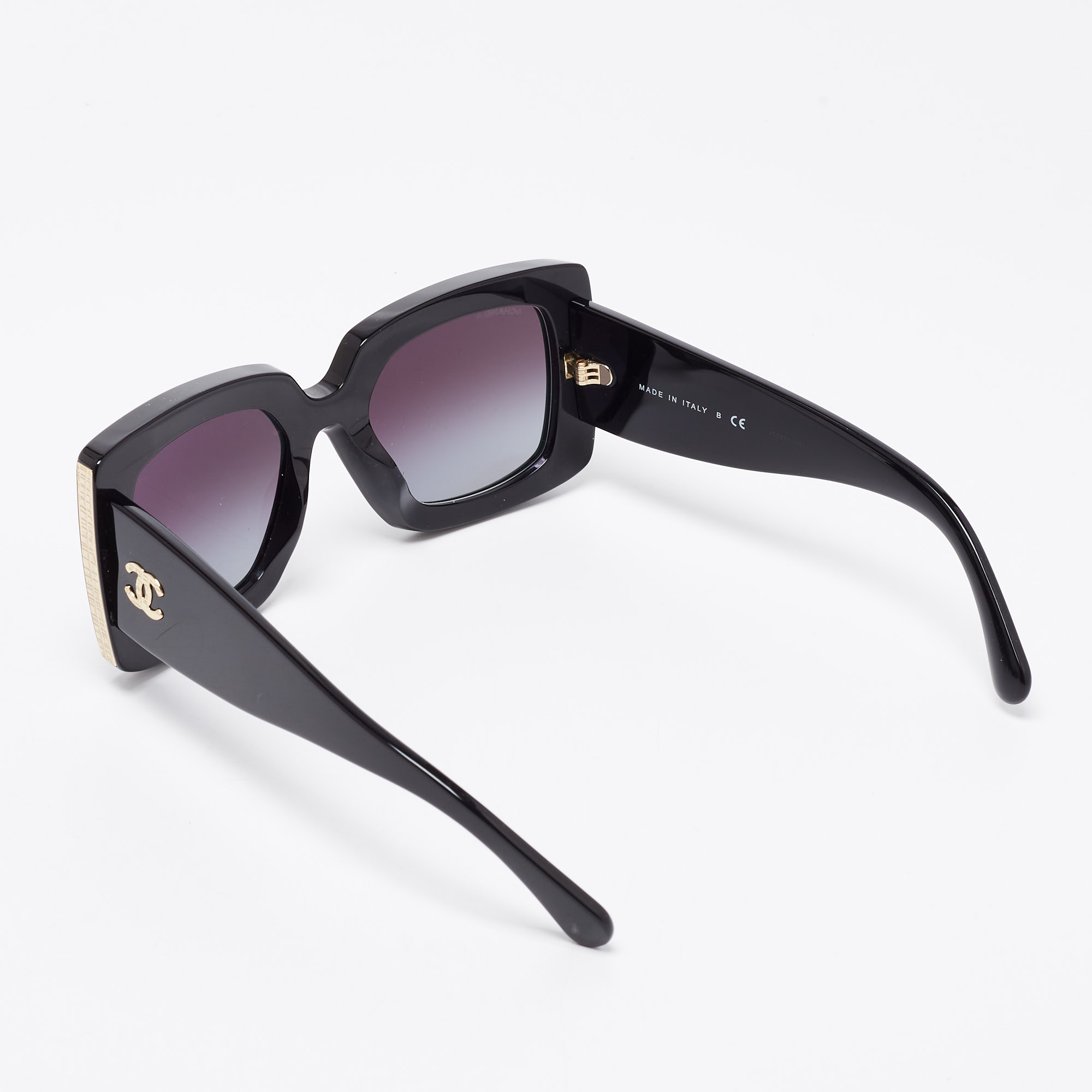 

Chanel Black 5435 Square Sunglasses