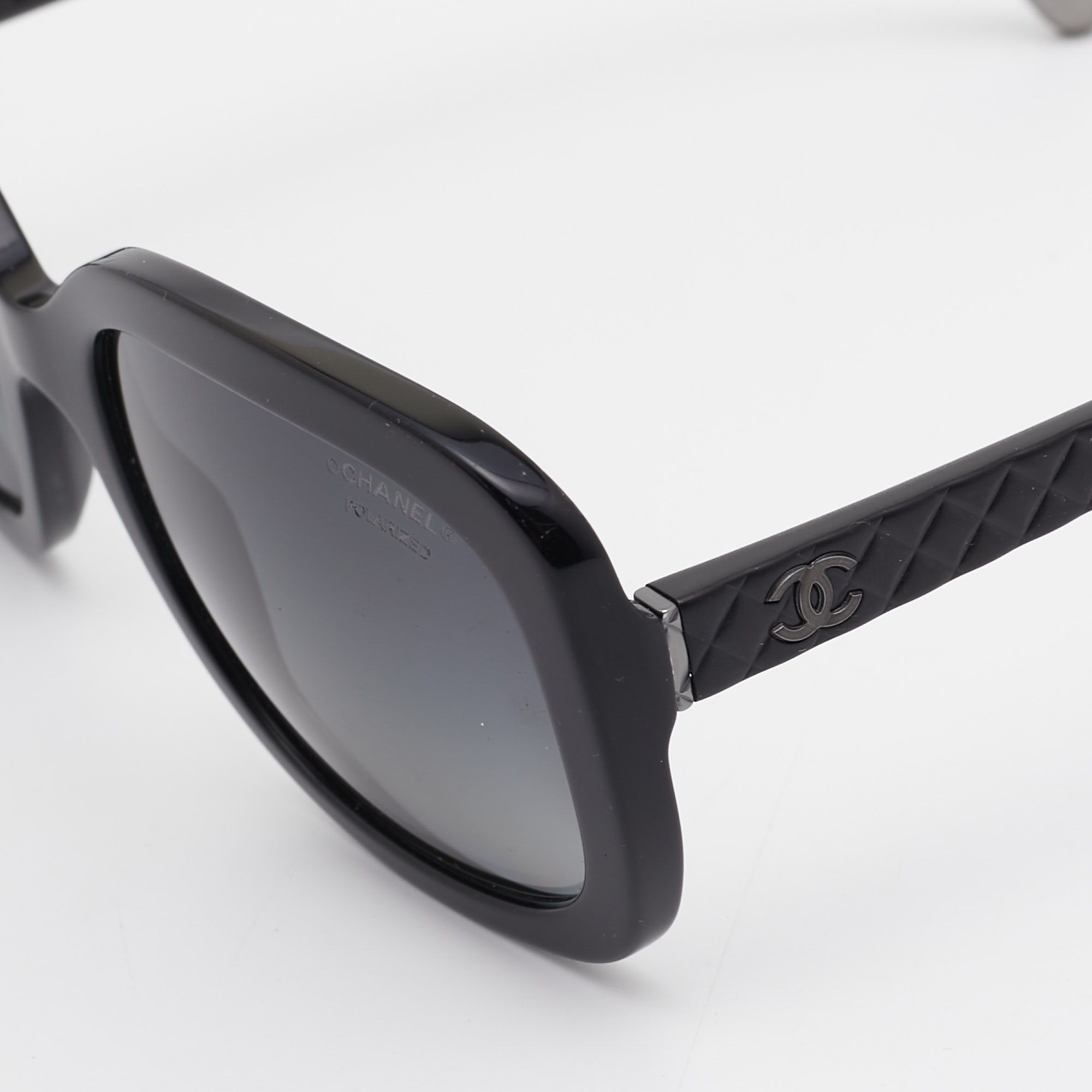 

Chanel Black Quilted CC 5329 Polarized Sunglasses