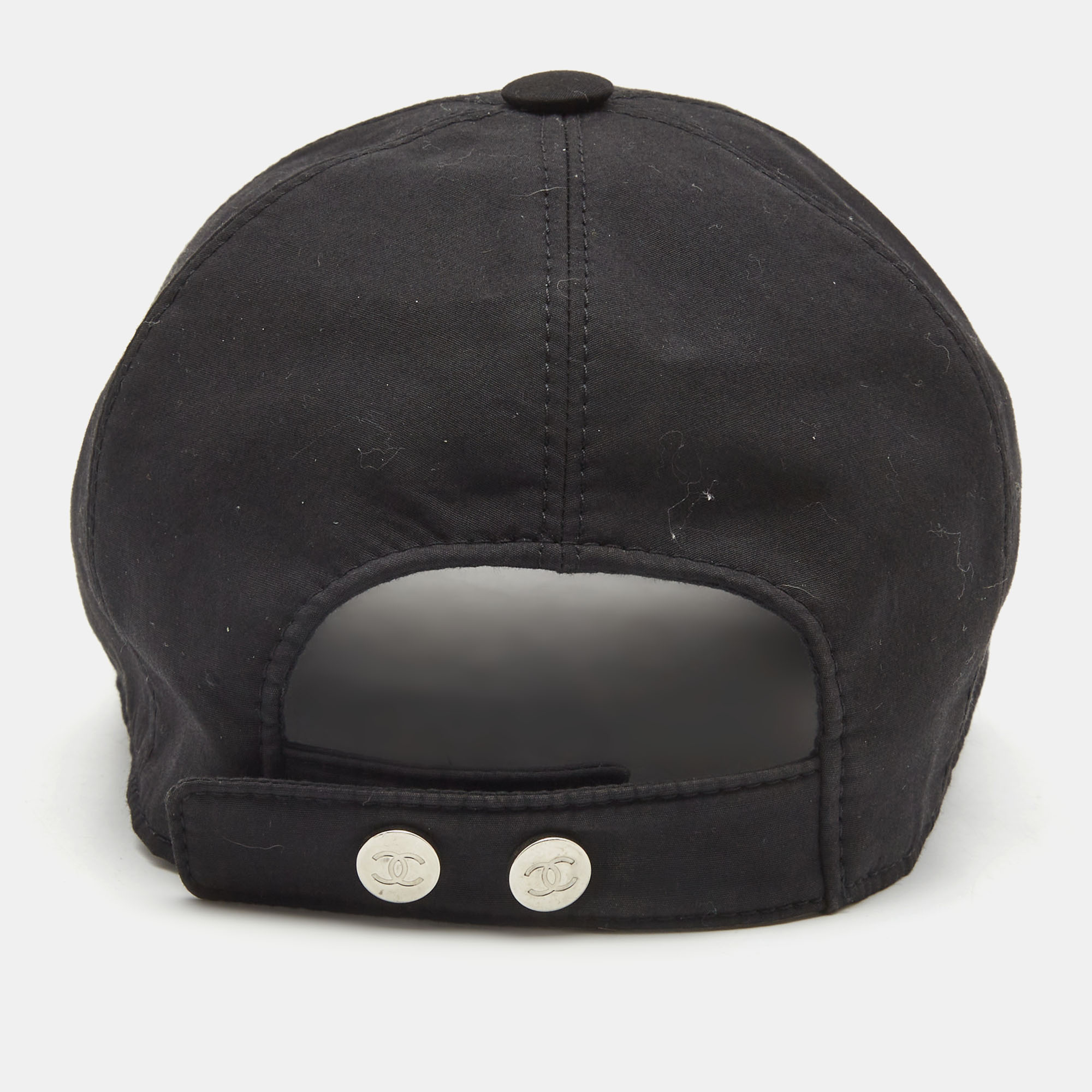 

Chanel Black CC Cotton Cap