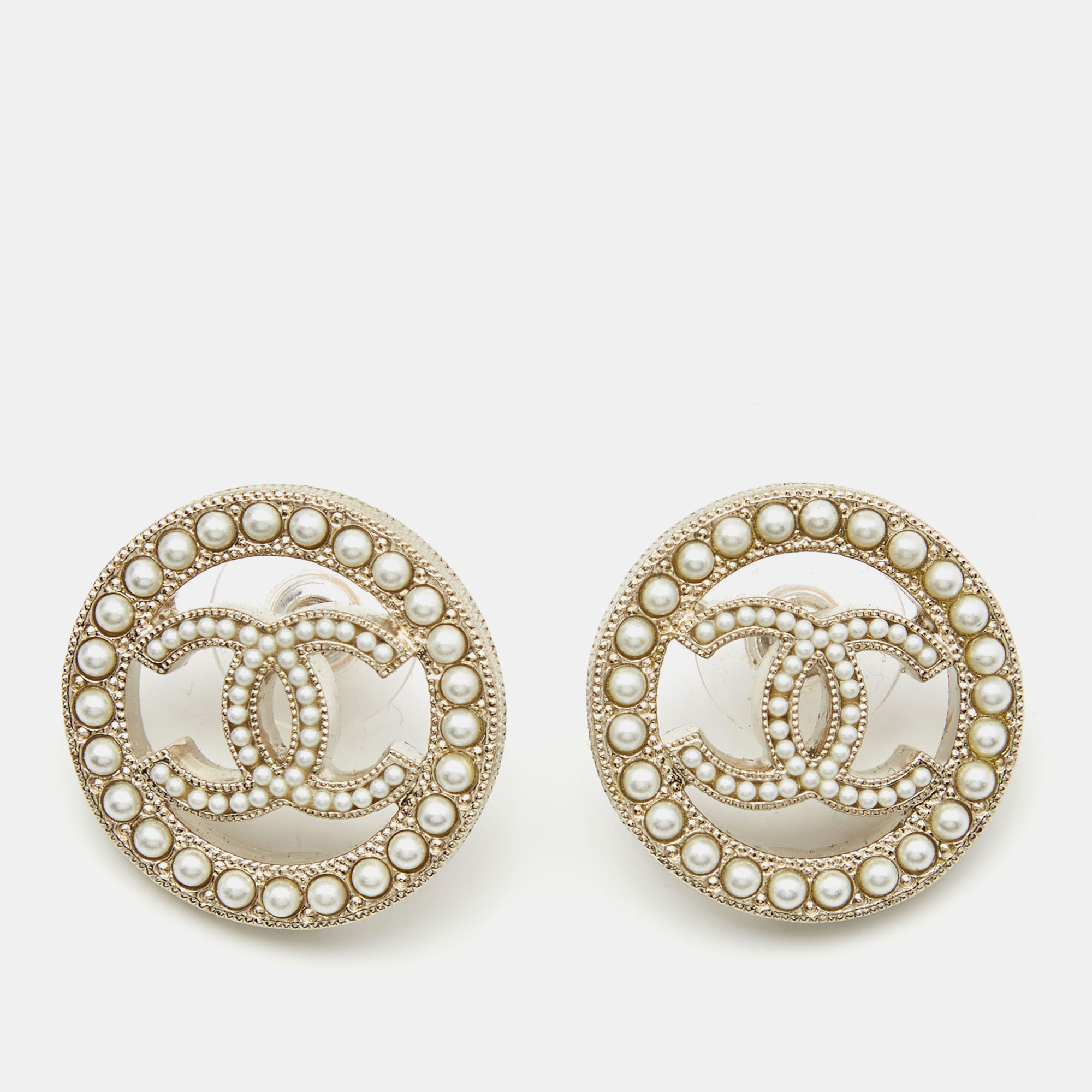Chanel CC Stud Earrings – Luxury Closet NY