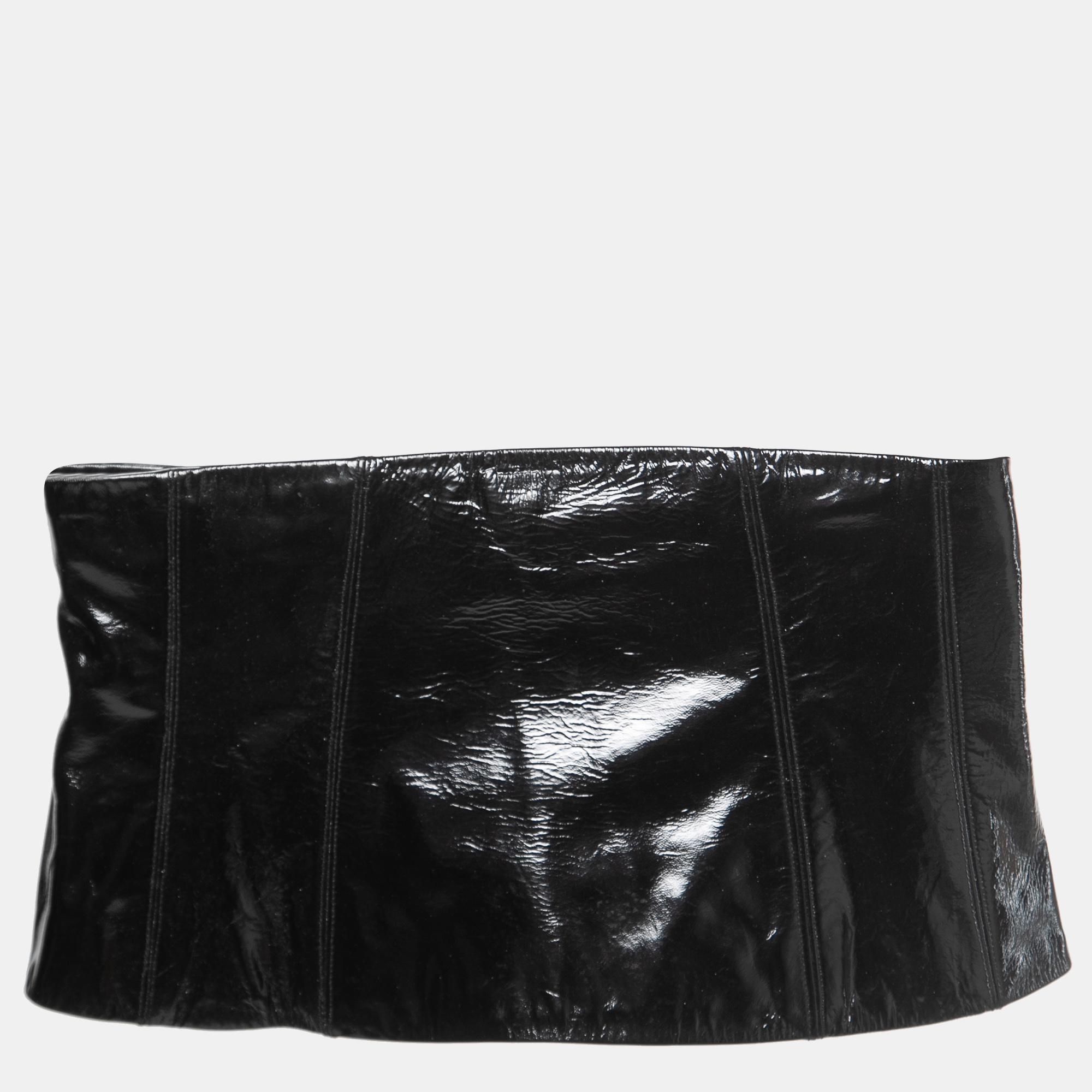 

Chanel Black Leather Corset Belt