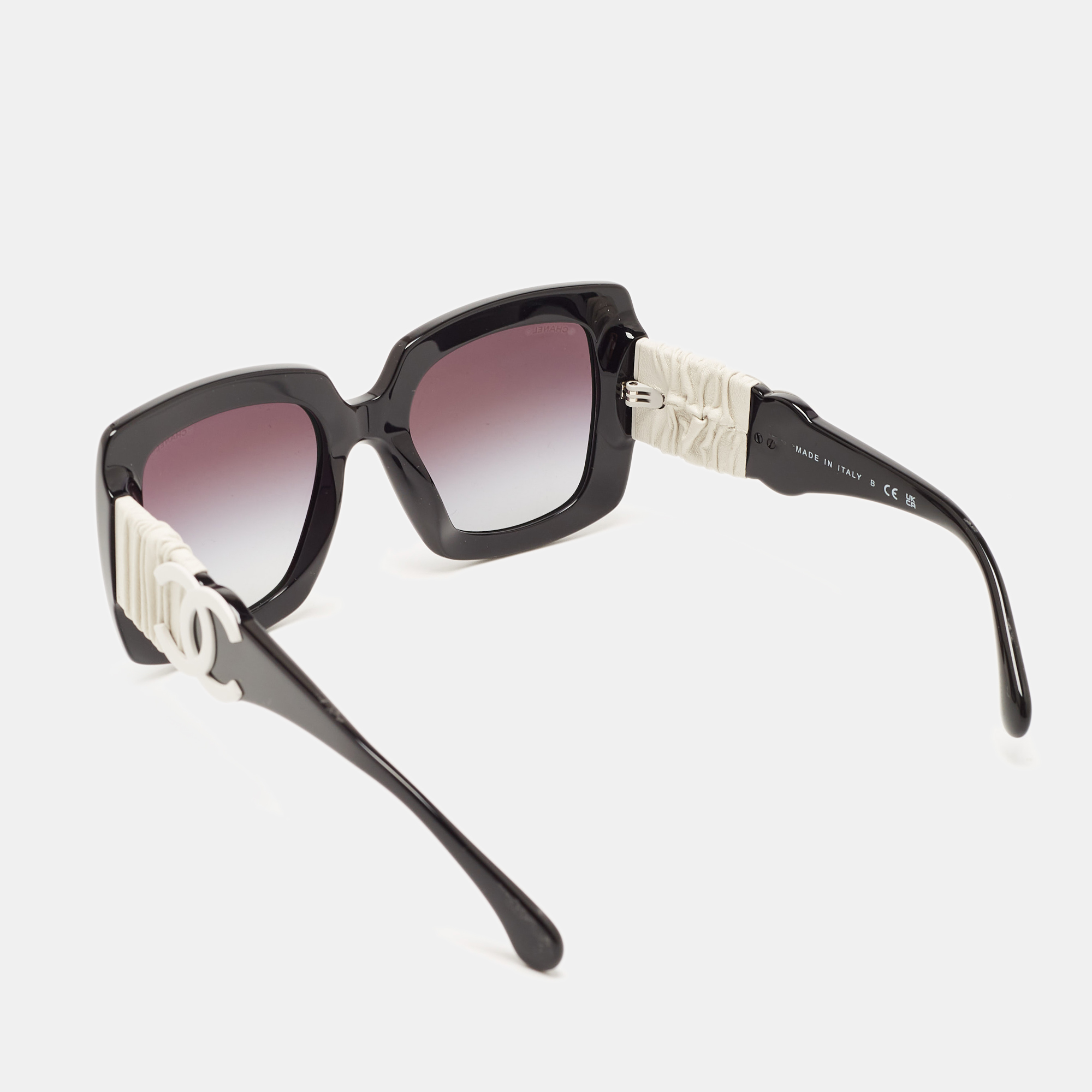 

Chanel Black Gradient 5474Q CC Square Sunglasses
