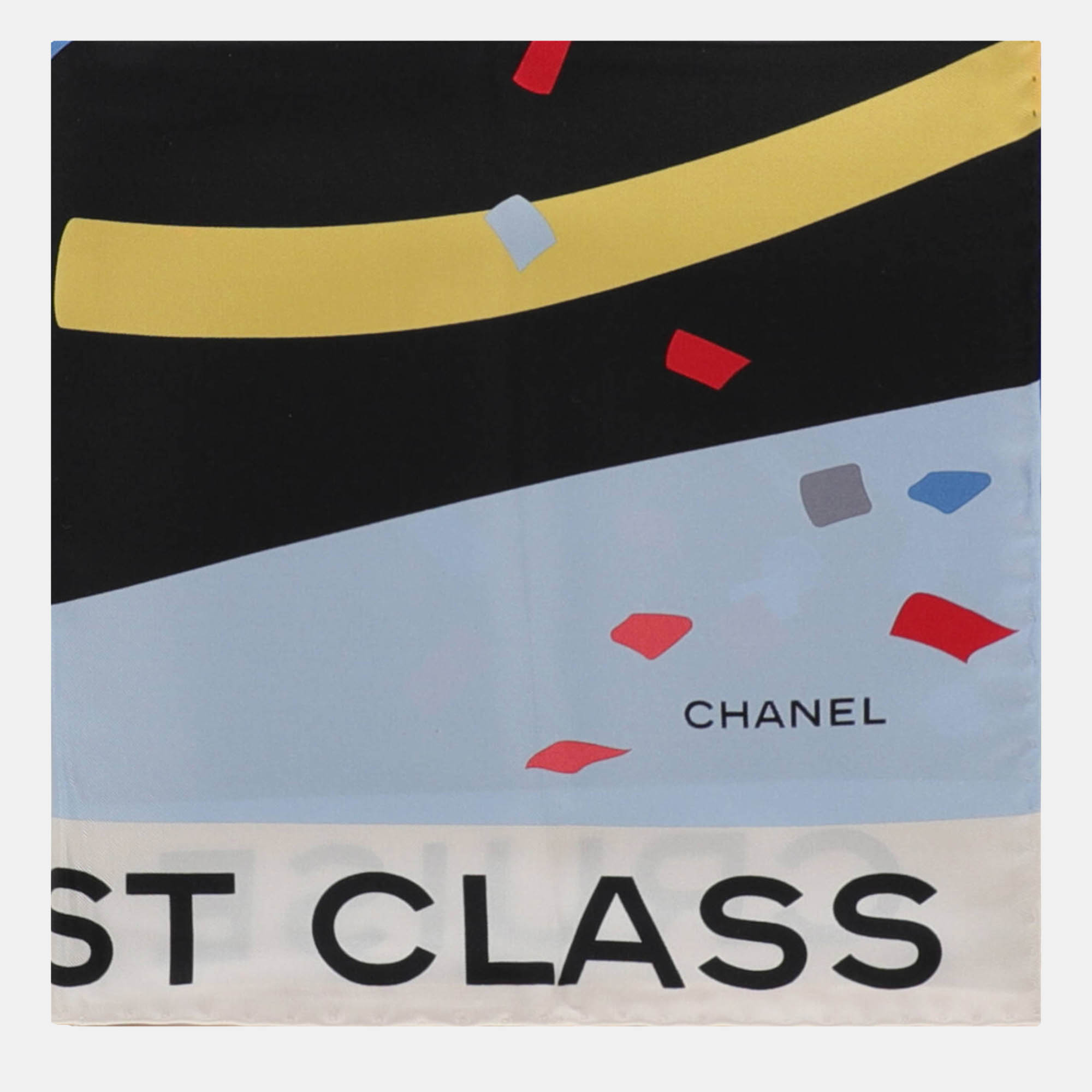 

Chanel Women's Silk Scarf - Black