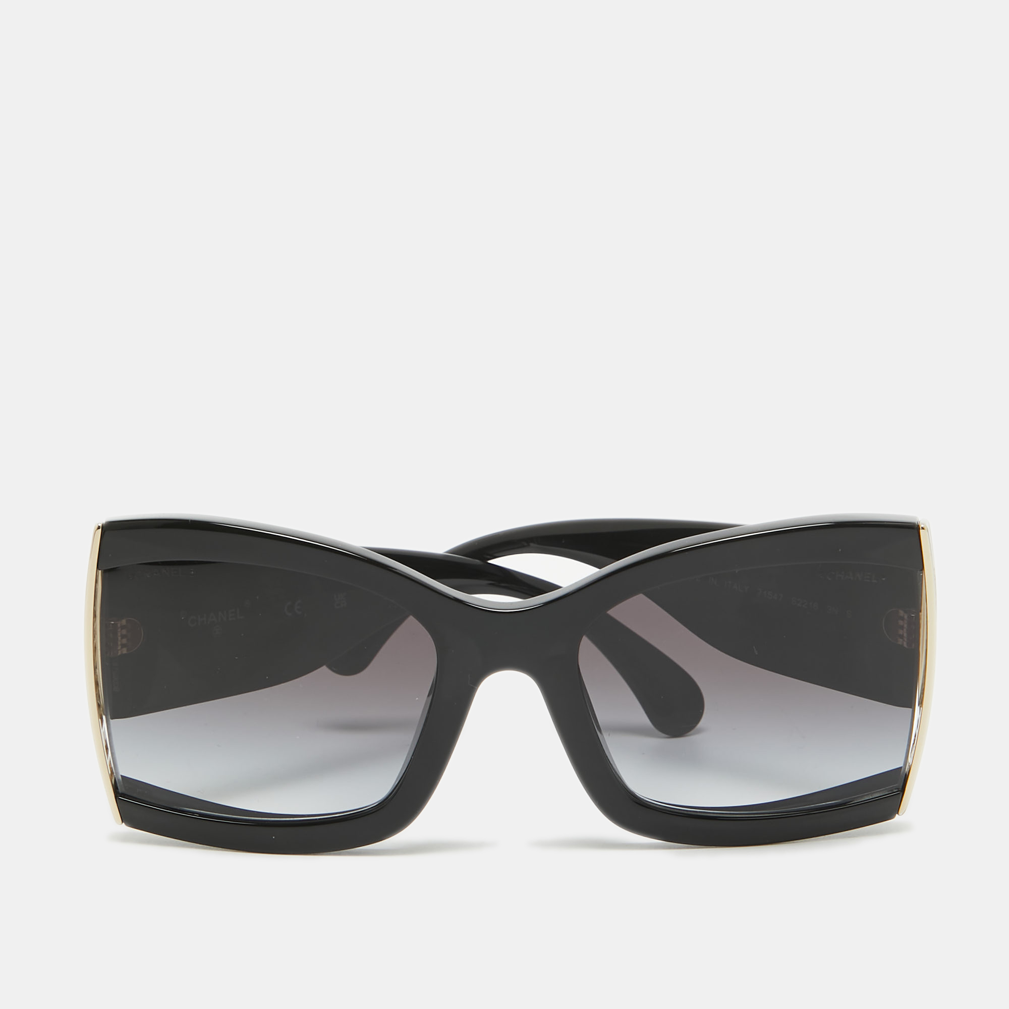 

Chanel Black 71547 Logo Square Sunglasses