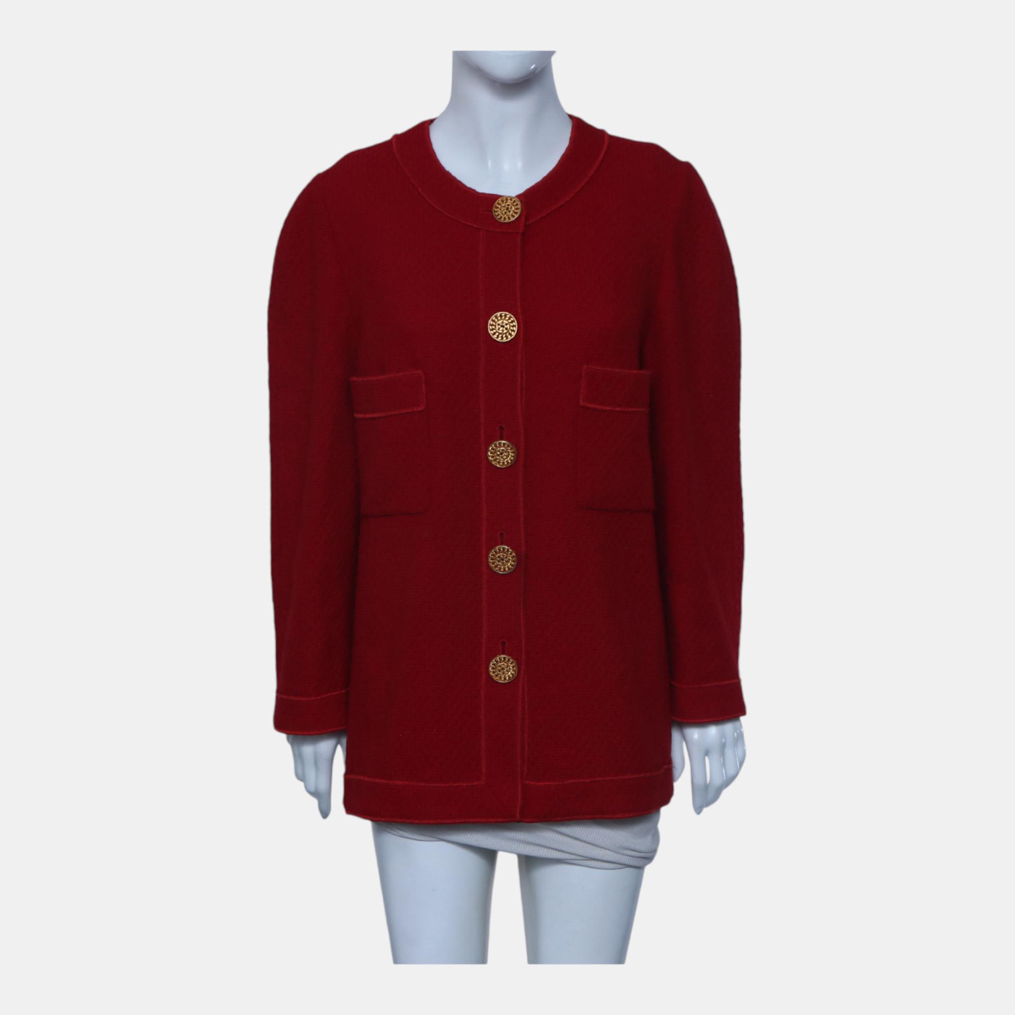 Chanel Vintage Button-Up Cardigan 