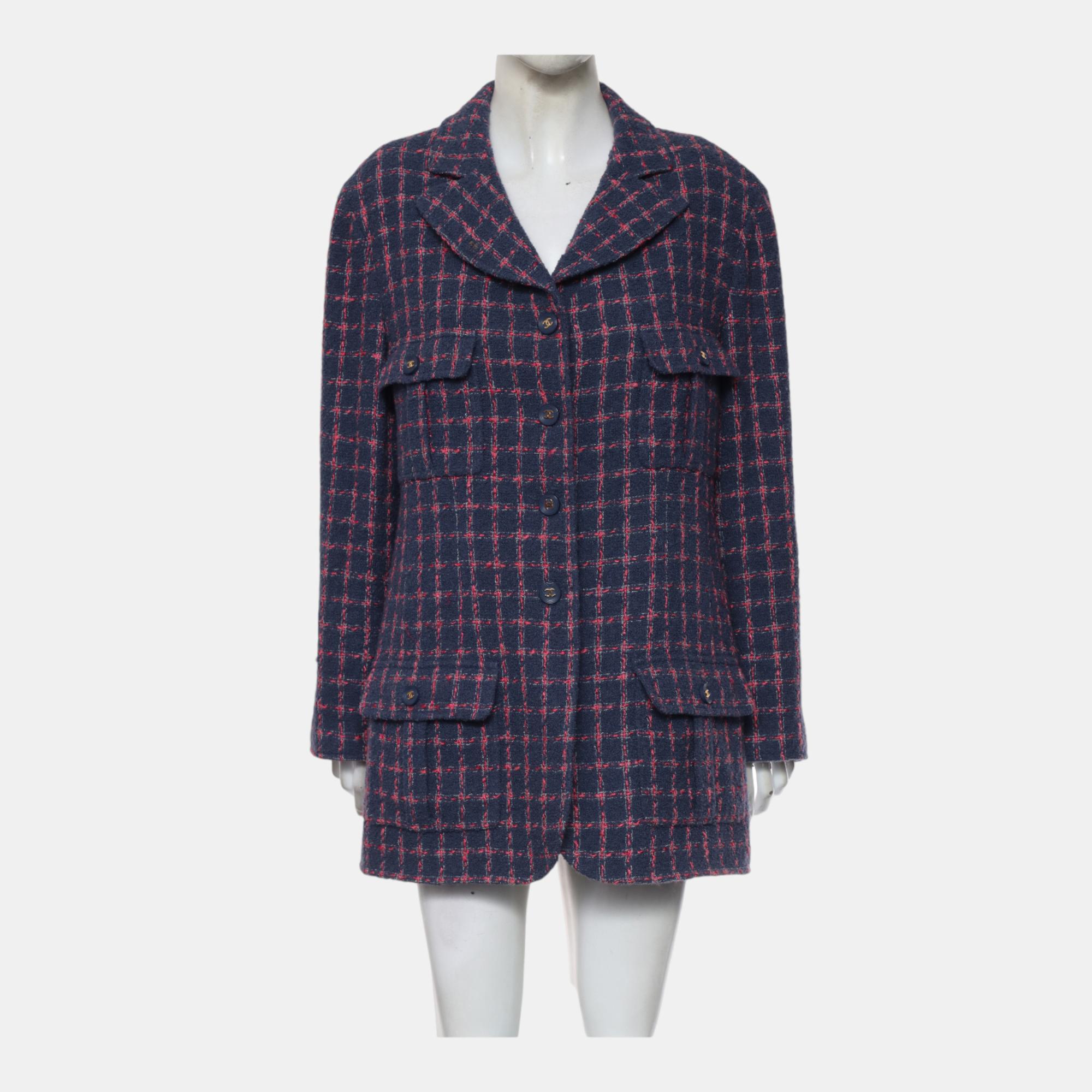 Chanel Vintage Tweed Blazer 
